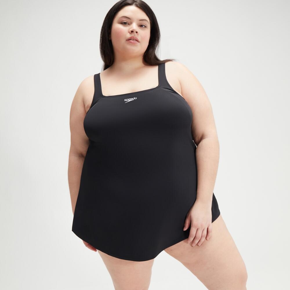 Sukienka do pływania damska Speedo Women's Swimm Dress Plus Size