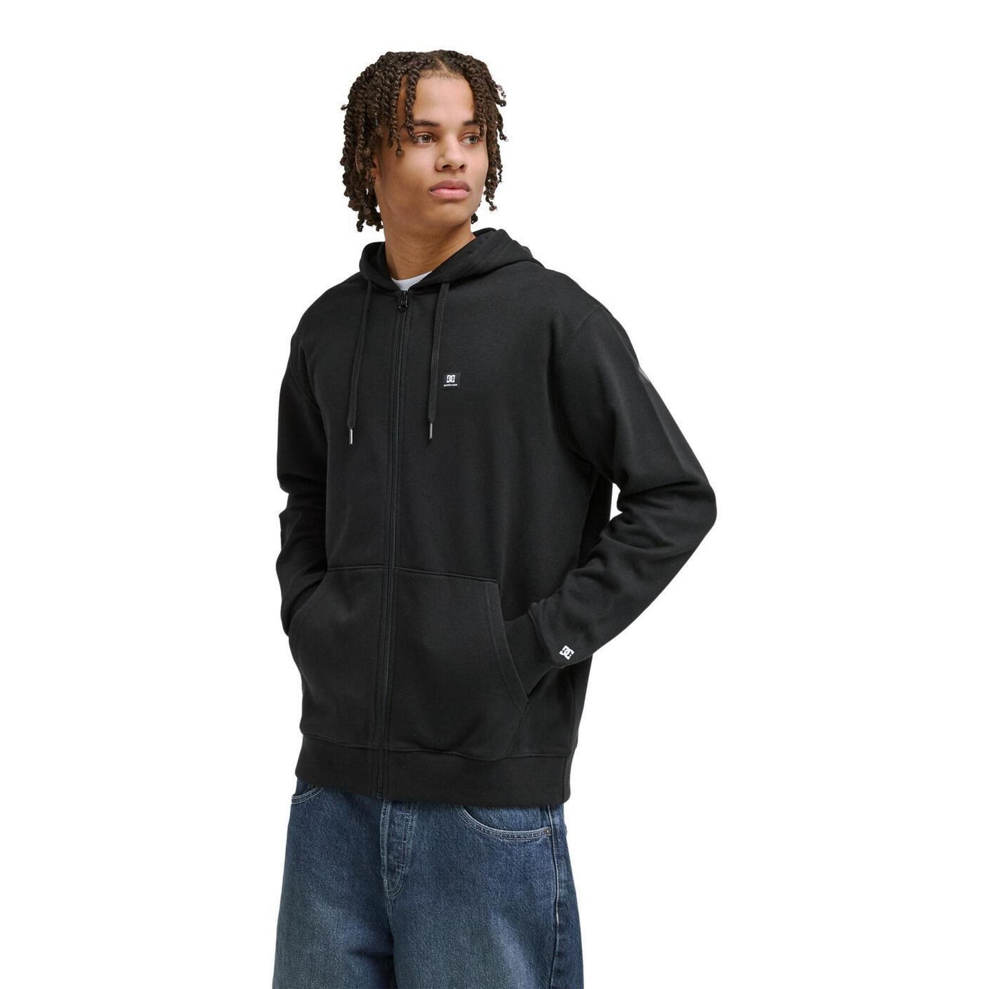 Bluza na zamek dla Mężczyzn LORION Czarny