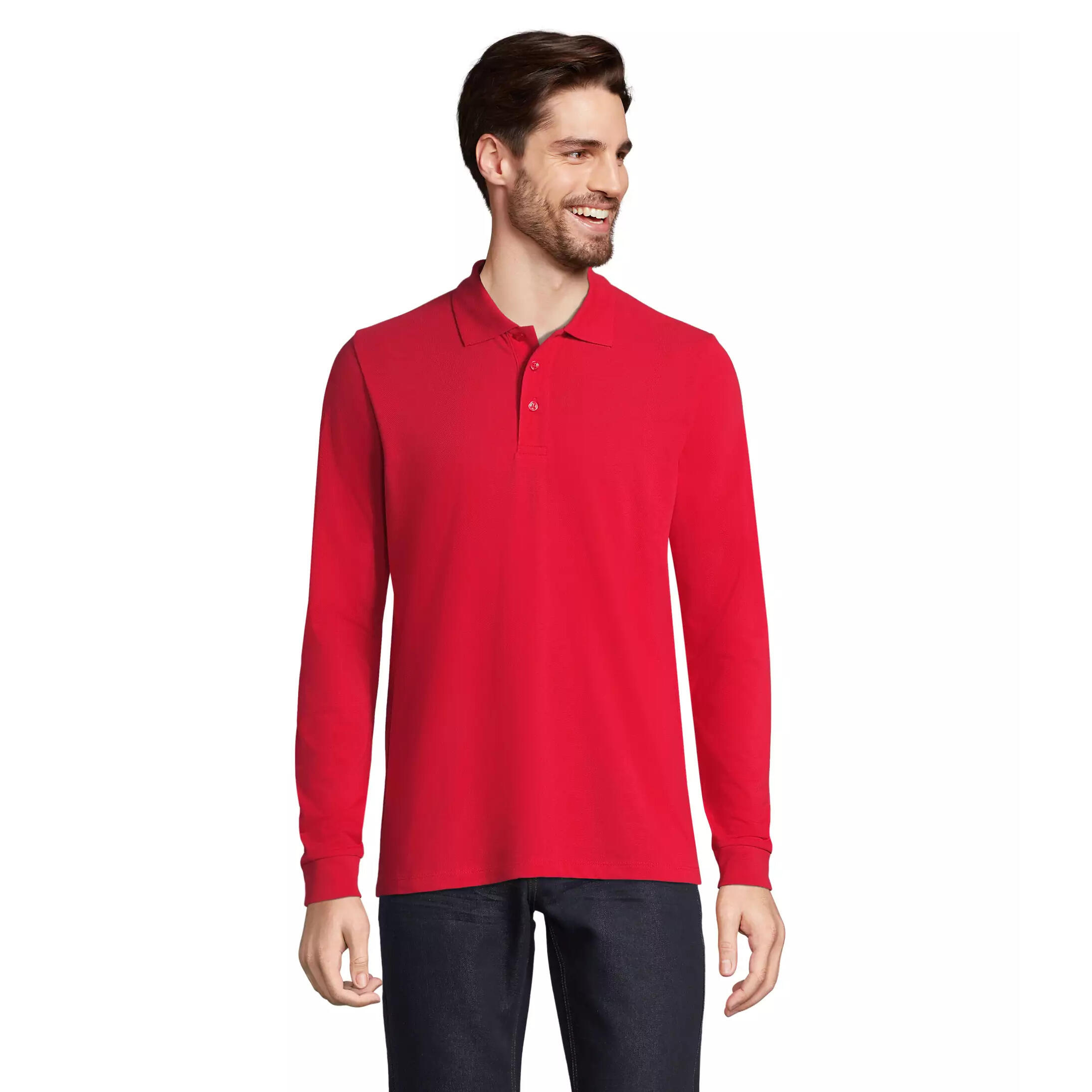 Koszulka polo z długim rękawem Sol's Prime