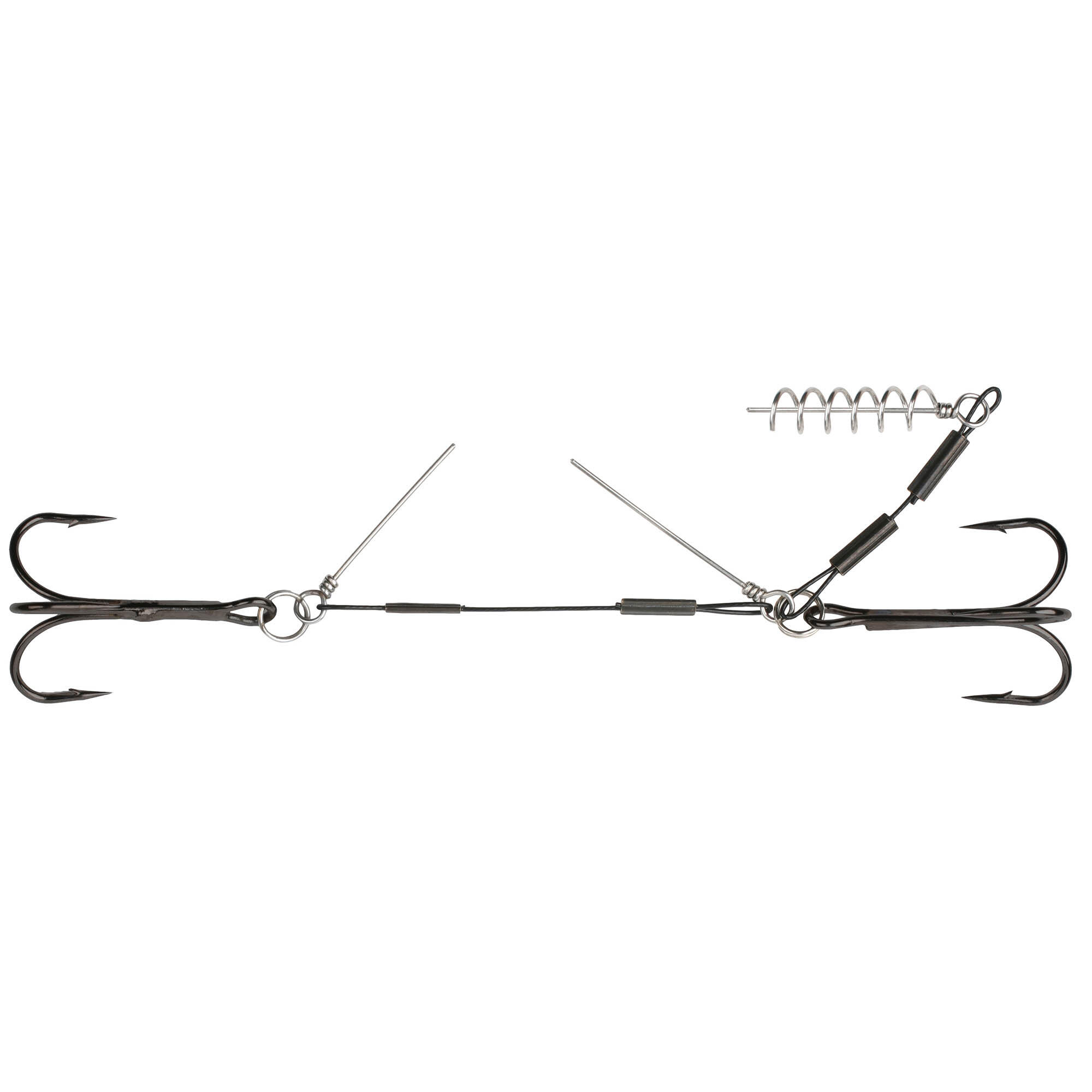 Dozbrojka Mikado Jaws Stalowa Z Pinami - 4+6Cmx24Kg - Kotwica: 1/0