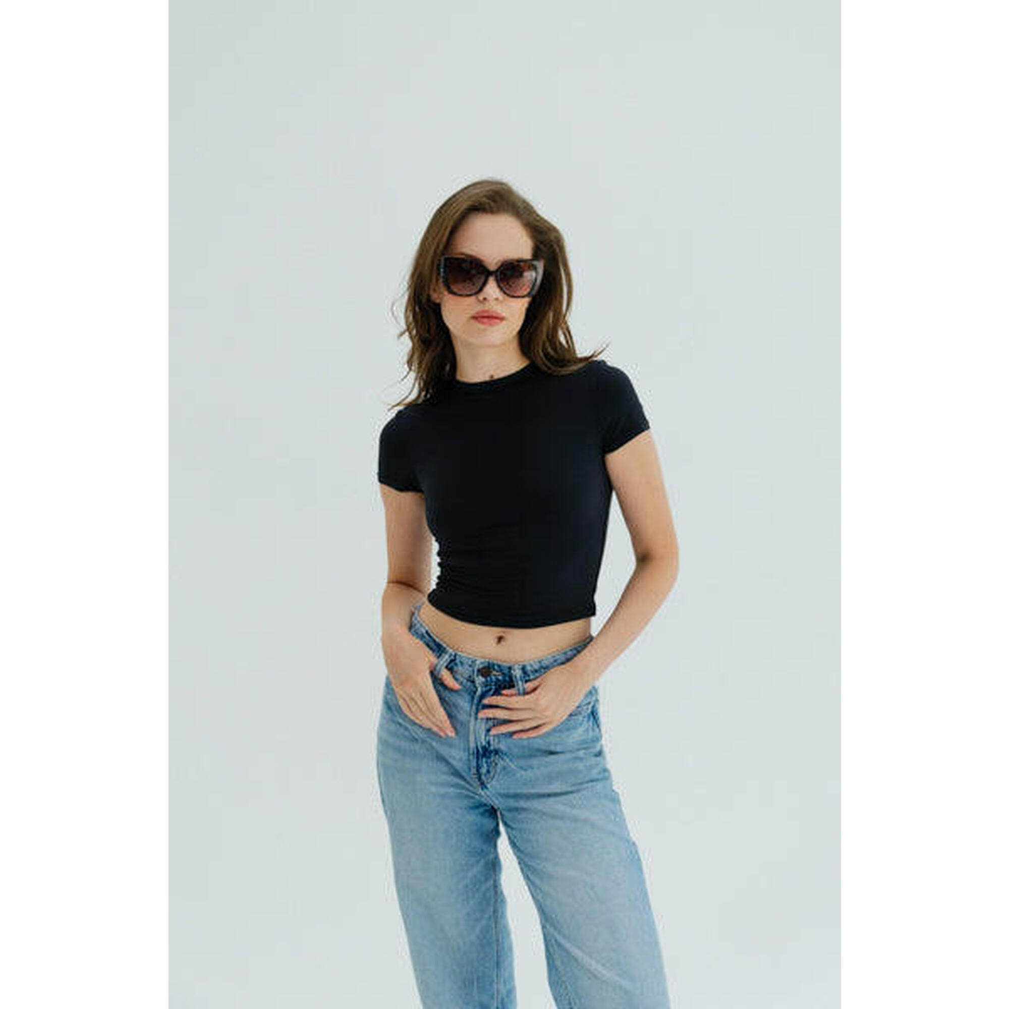 Koszulka sportowa do jogi Moonholi Timeless z krótkim rękawem