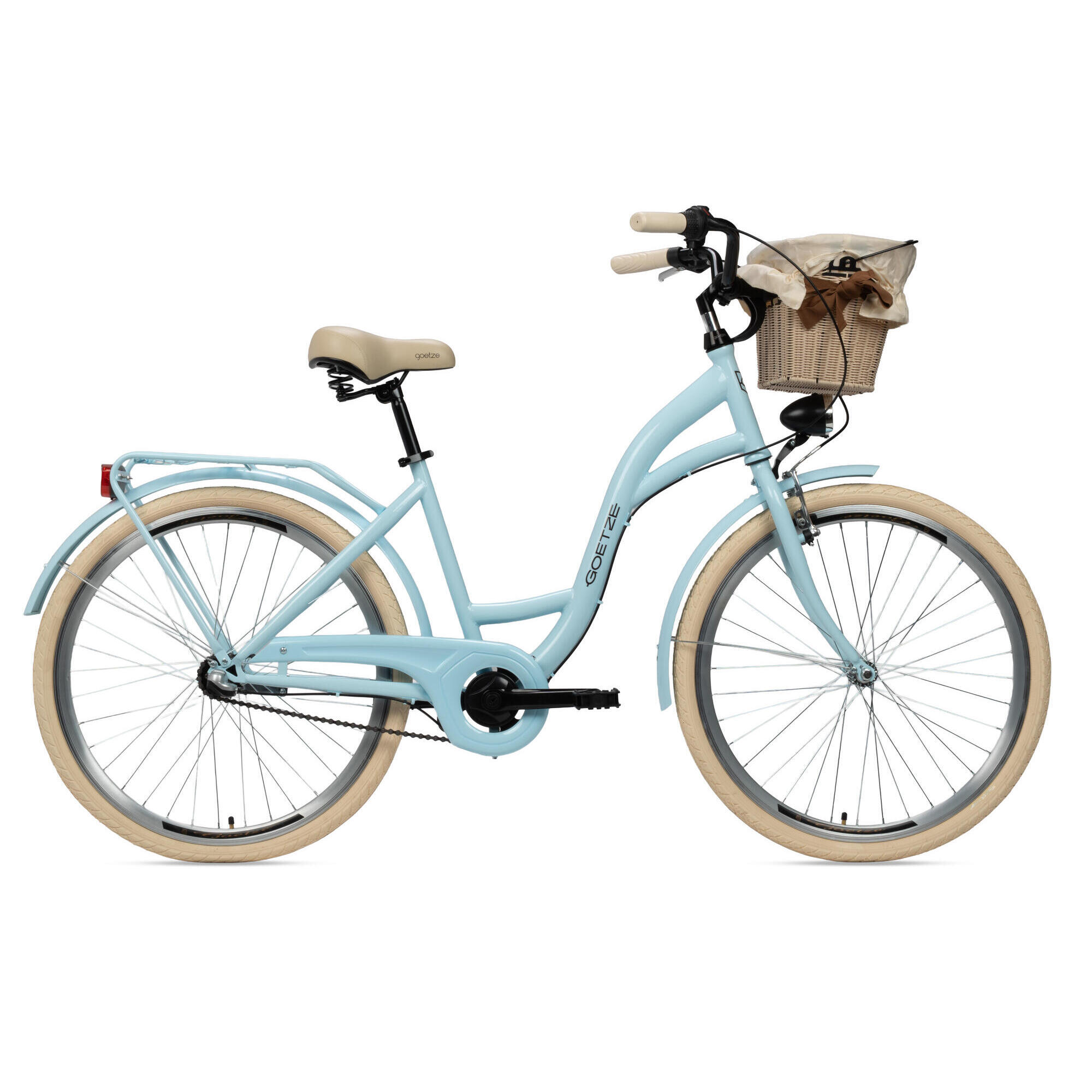 Damski Rower miejski GOETZE STYLE 26" 3b kosz
