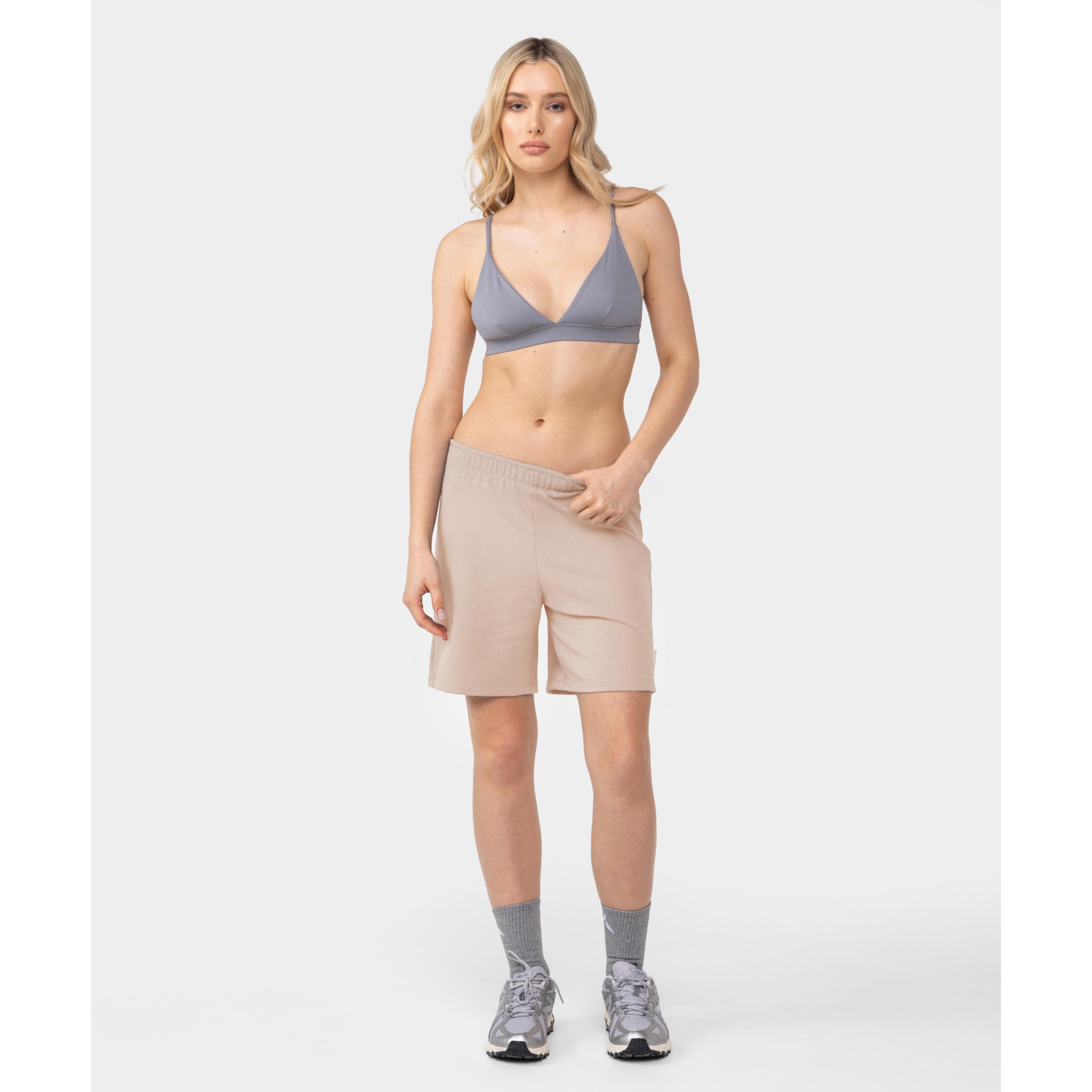 Spodenki dresowe Carpatree Cozy Leisure beżowe