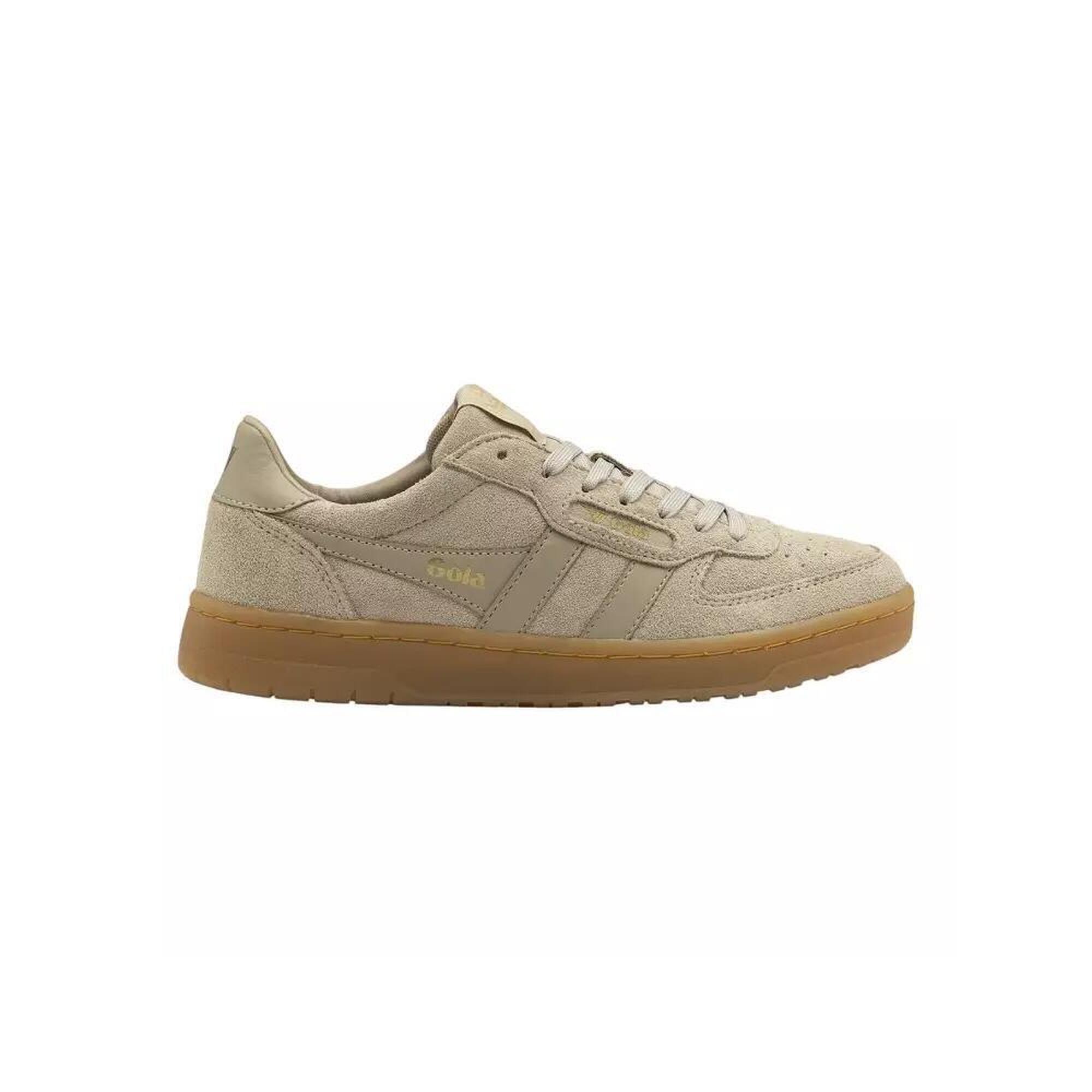 Baskets Femme Baskets Gola GOLA HAWK SUEDE 86 Beige Beige Gola
