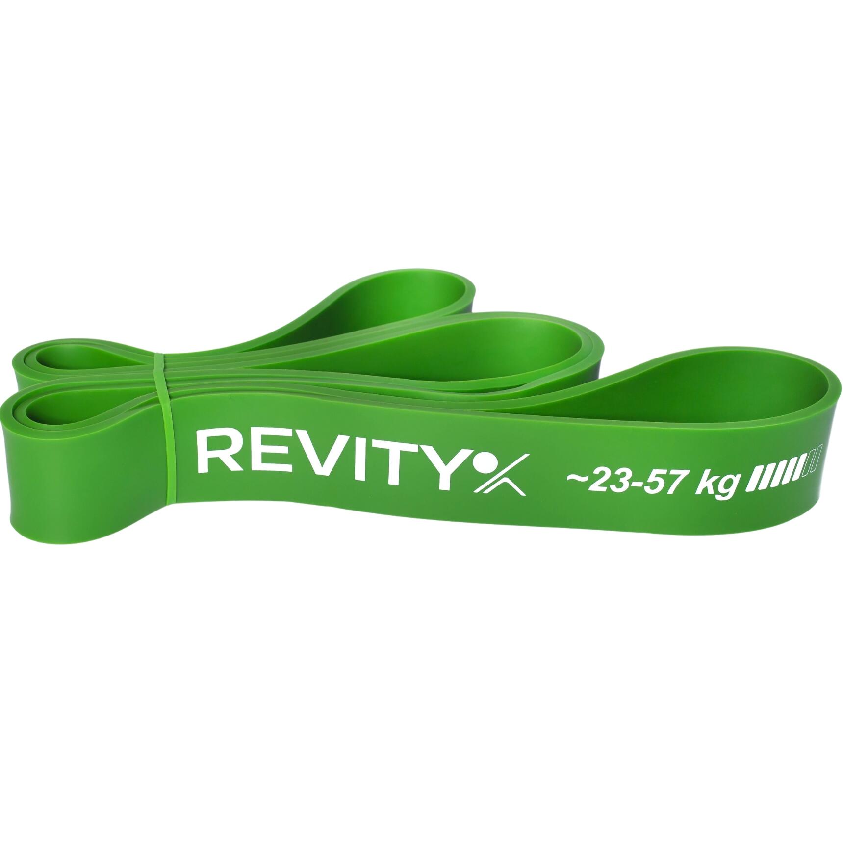 Guma taśma oporowa do ćwiczeń Power Band Revity opór 23-57 kg