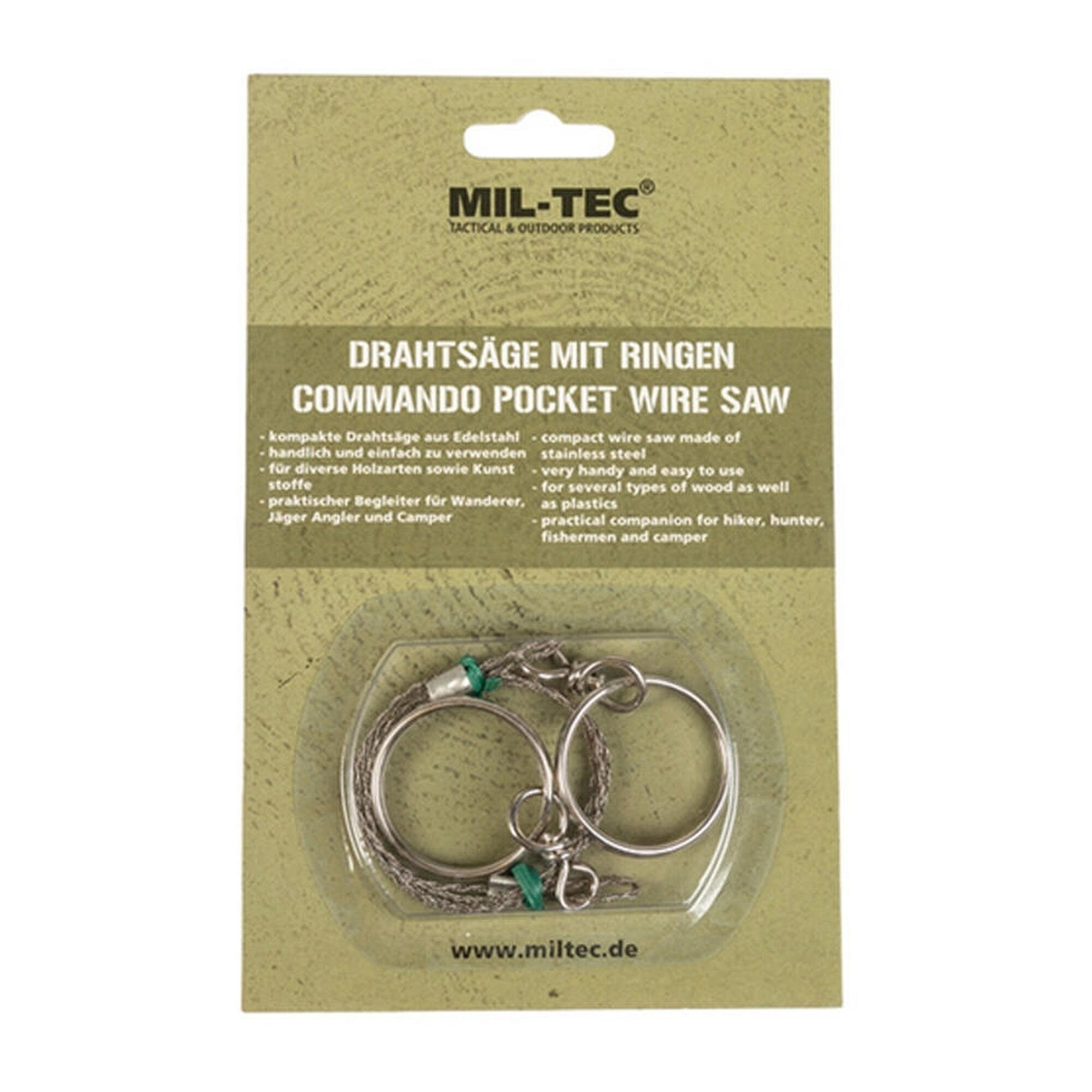 Piła drutowa survivalowa