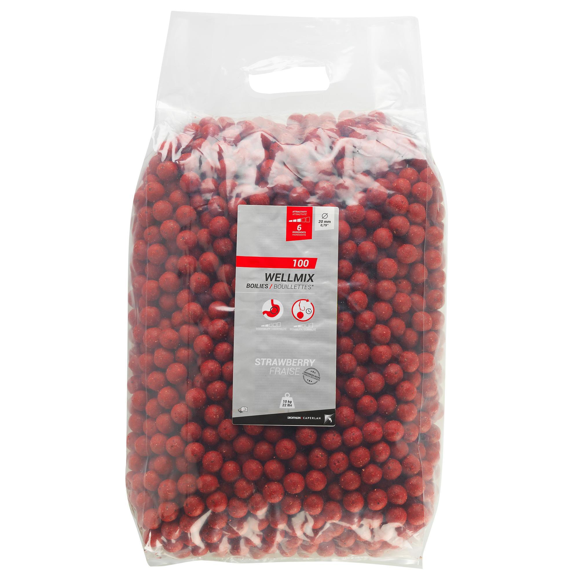 Kulki Caperlan Wellmix 20 mm 10 kg truskawka
