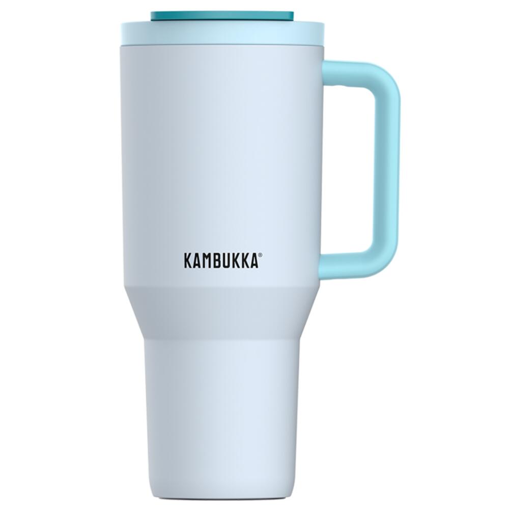 Kubek termiczny ze słomką Kambukka Rio 950ml - Frosty Coconut