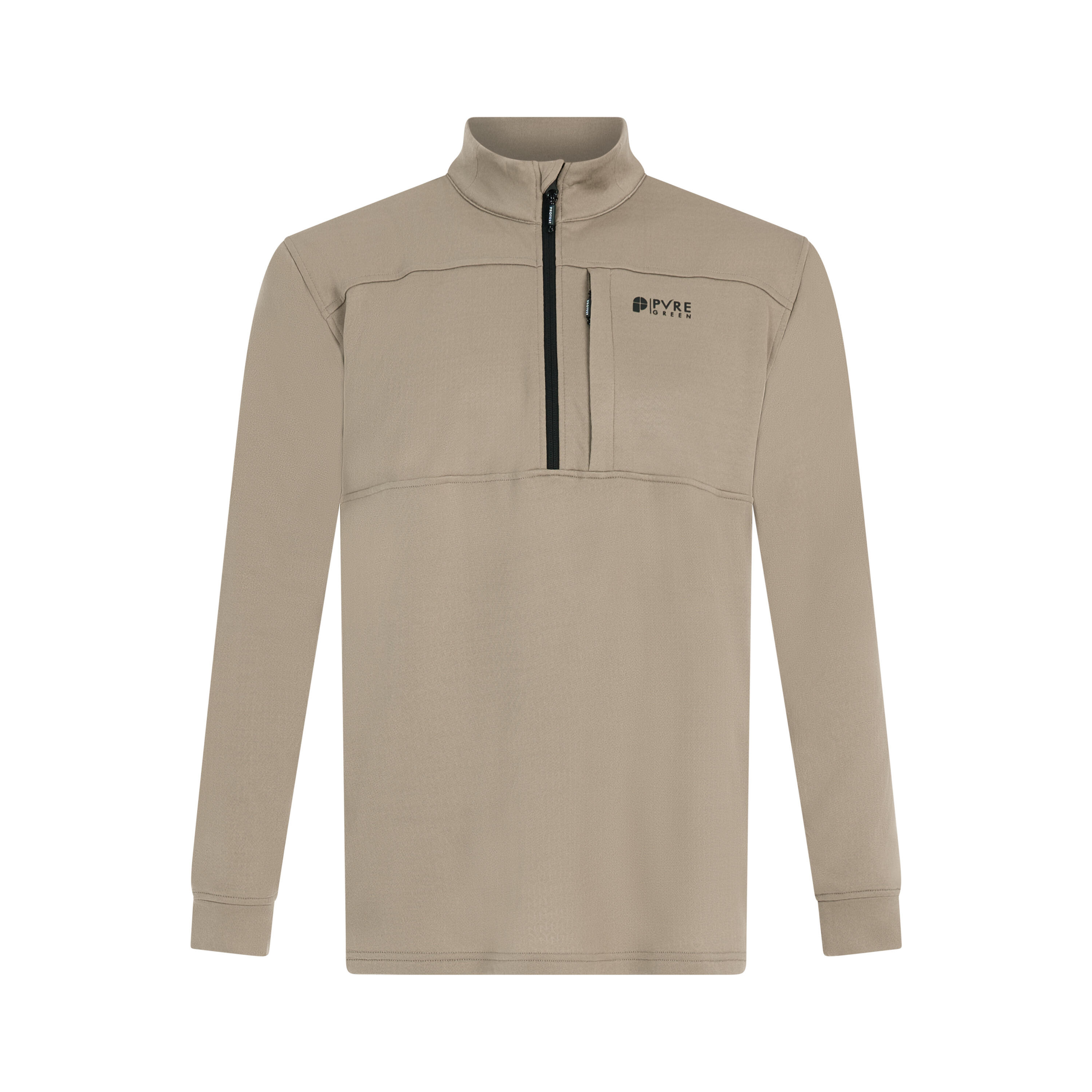 1/4 zip fleece Protest Graphic