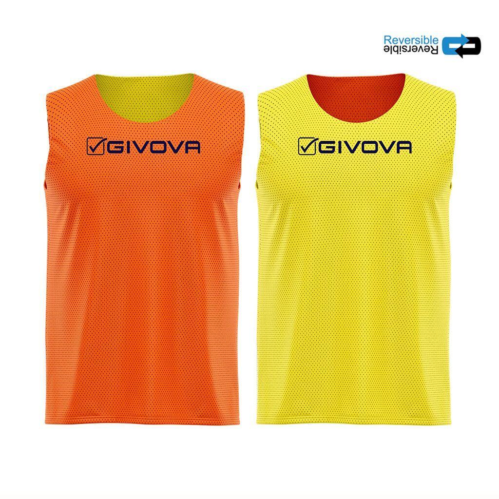 Znacznik Givova Double CT02 żółto pomarańczowy dwustronny