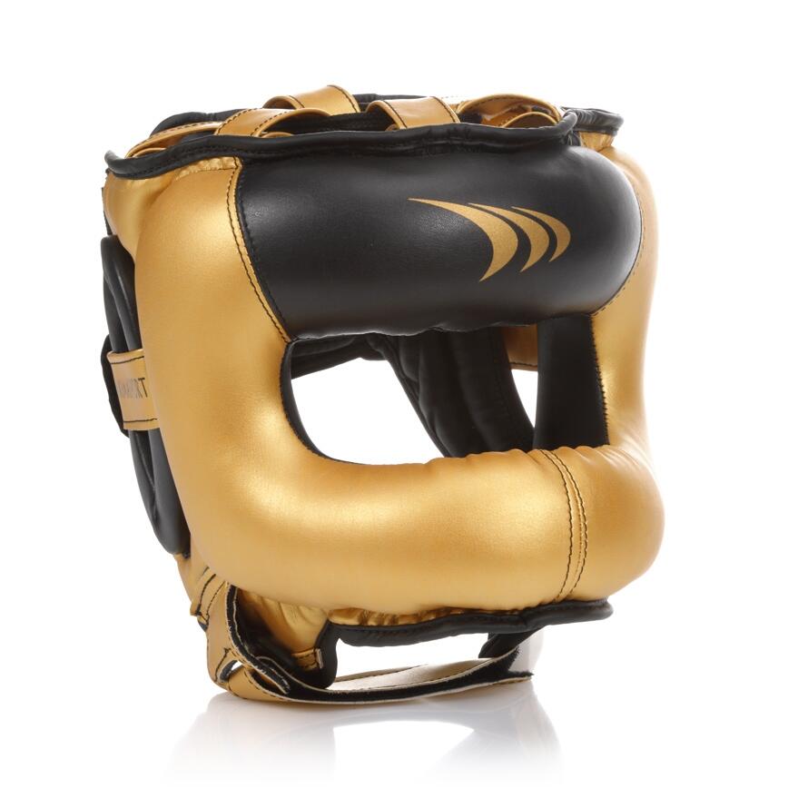 Kask bokserski PRO z osłoną nosa | maksymalna ochrona twarzy | r. L