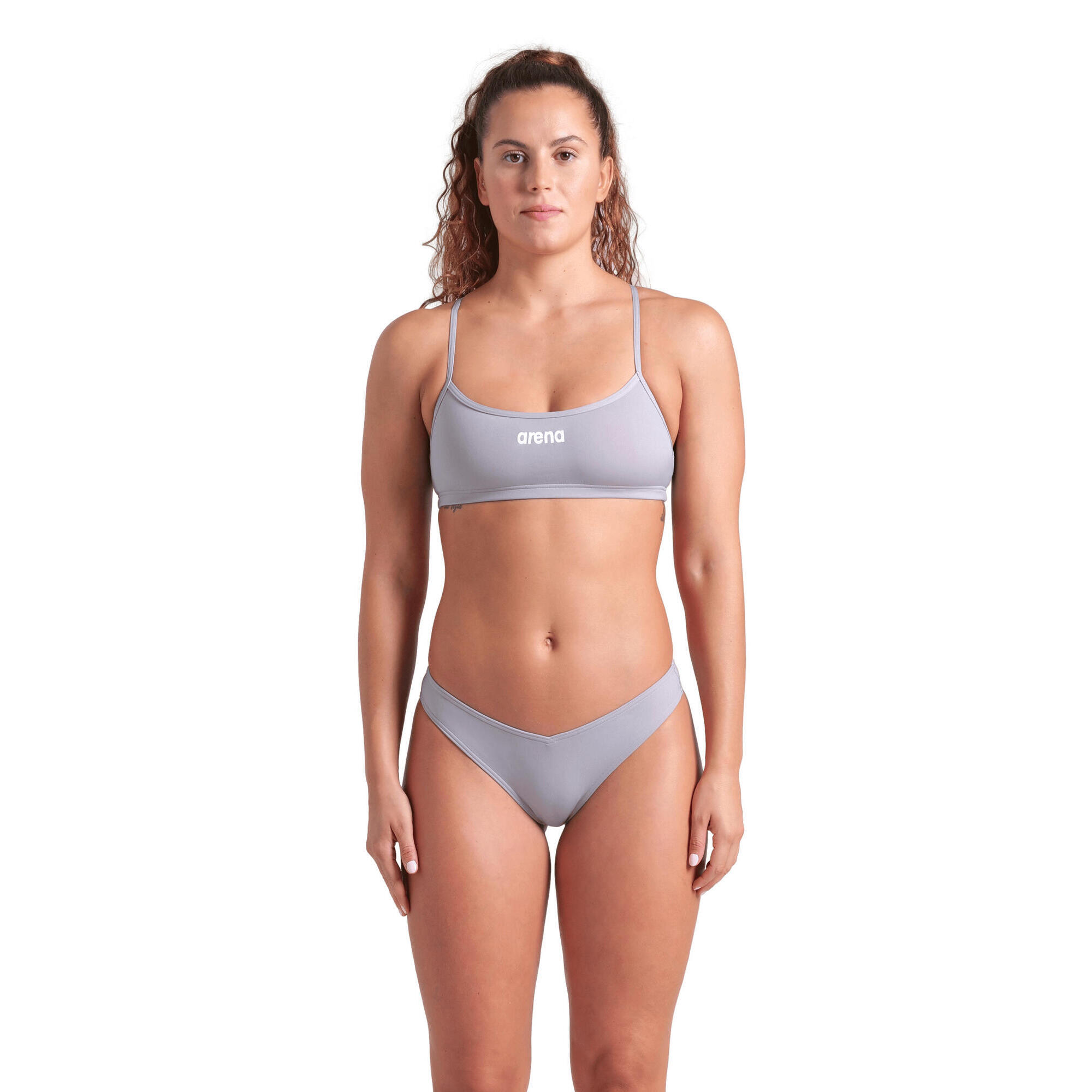 Strój Kąpielowy damski Arena Bikini Bandeau Solid dwuczęściowy