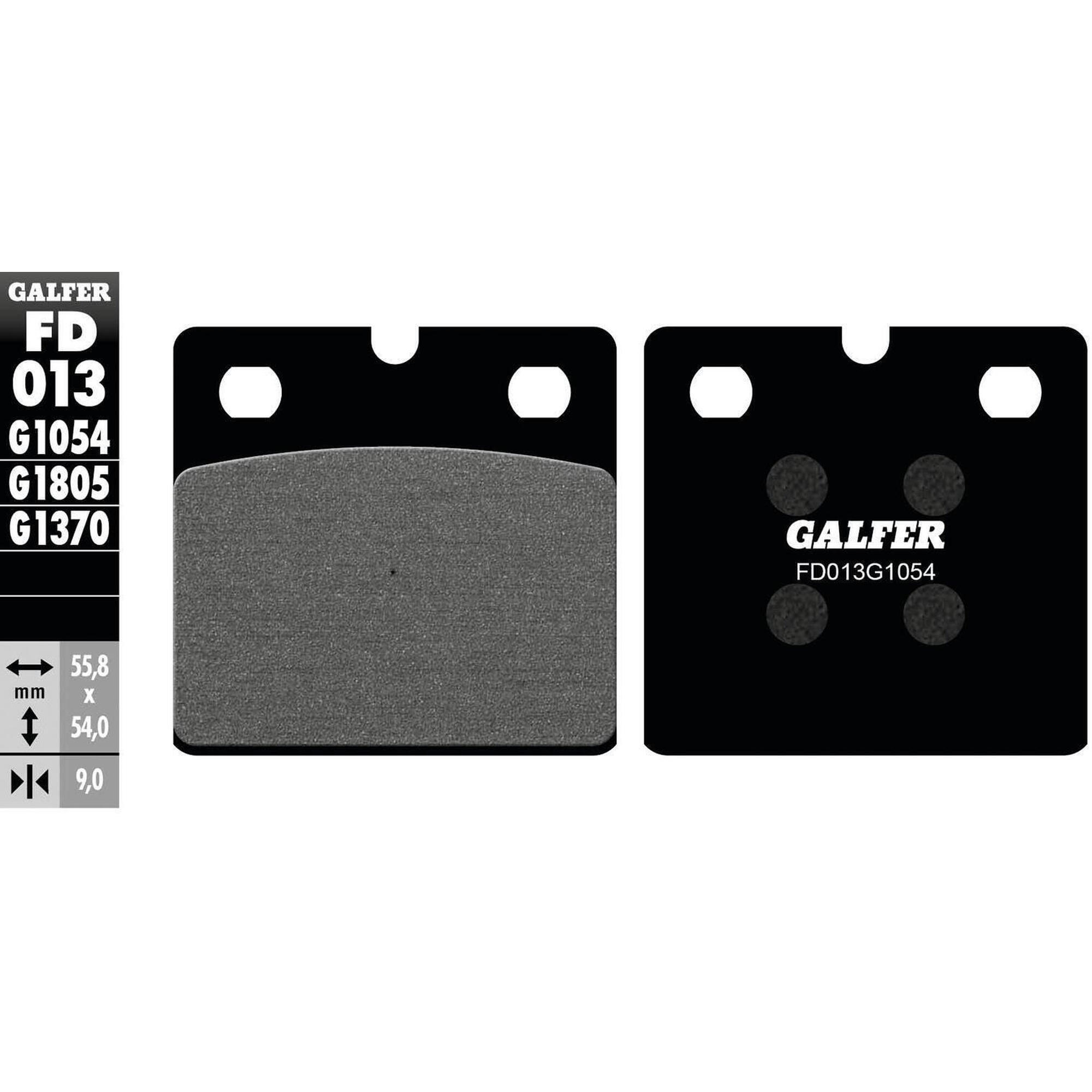 Klocki hamulcowe Galfer FD013 G1054 organiczne