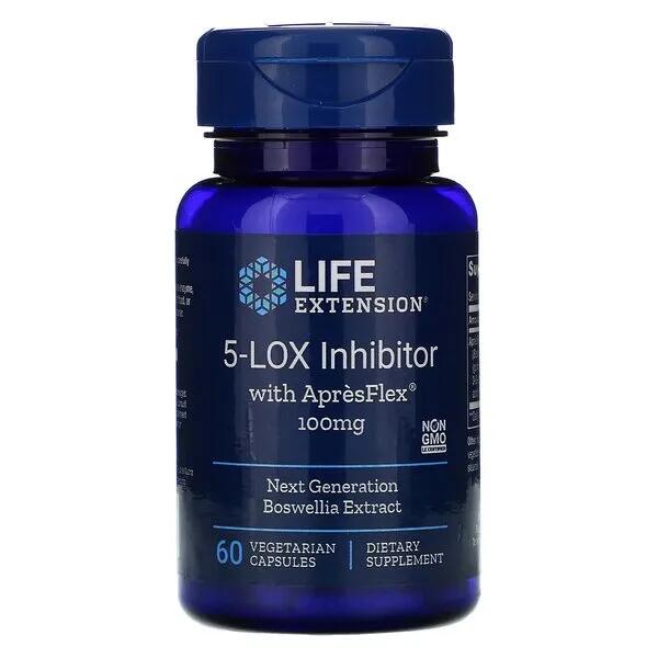 5-LOX Inhibitor with ApresFlex 100mg Life Extension 60 vkaps