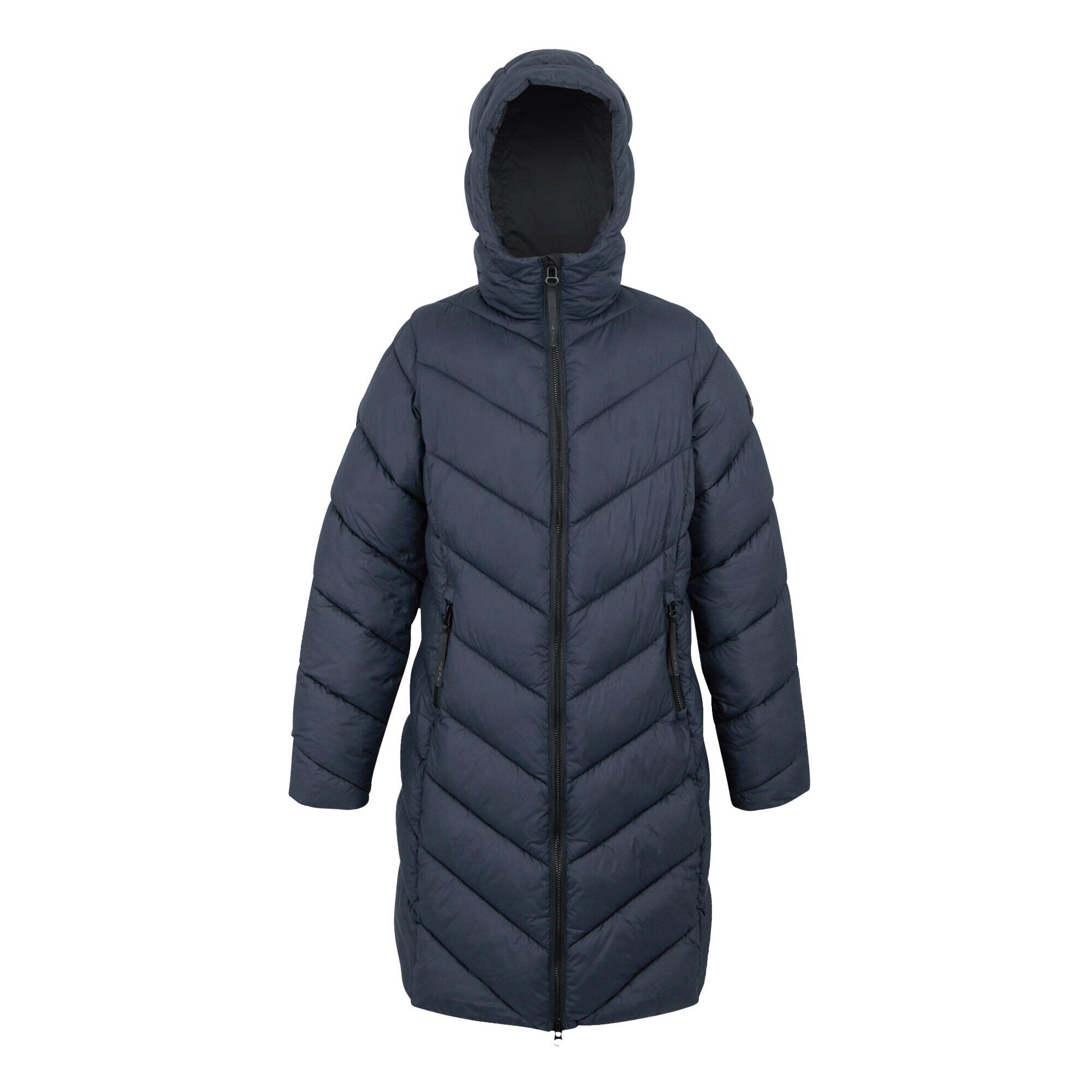 Kurtka Damska Andia II Z Kontrastowym Zamkiem Błyskawicznym