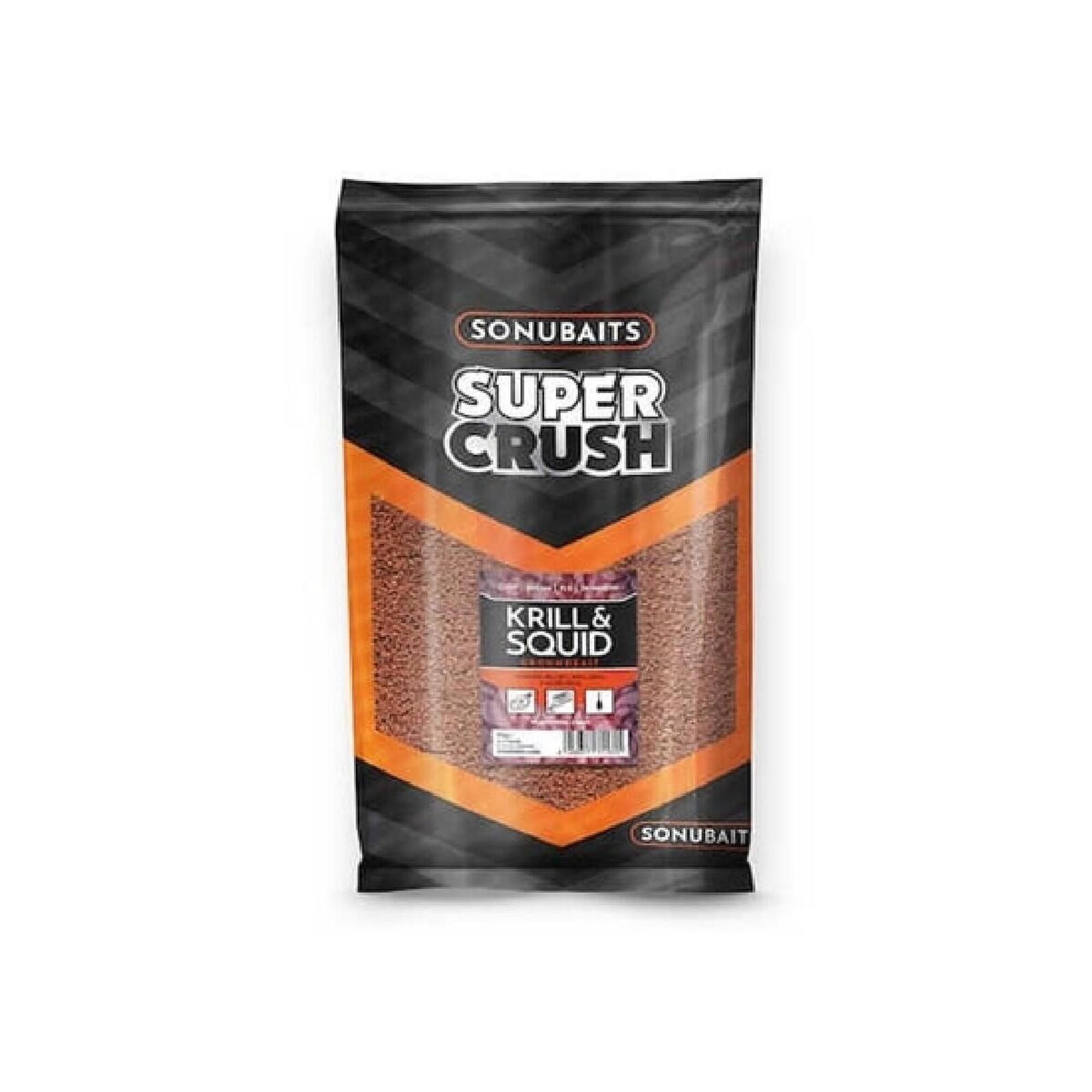 Zanęta Sonubaits Supercrush - Krill & Squid 2Kg