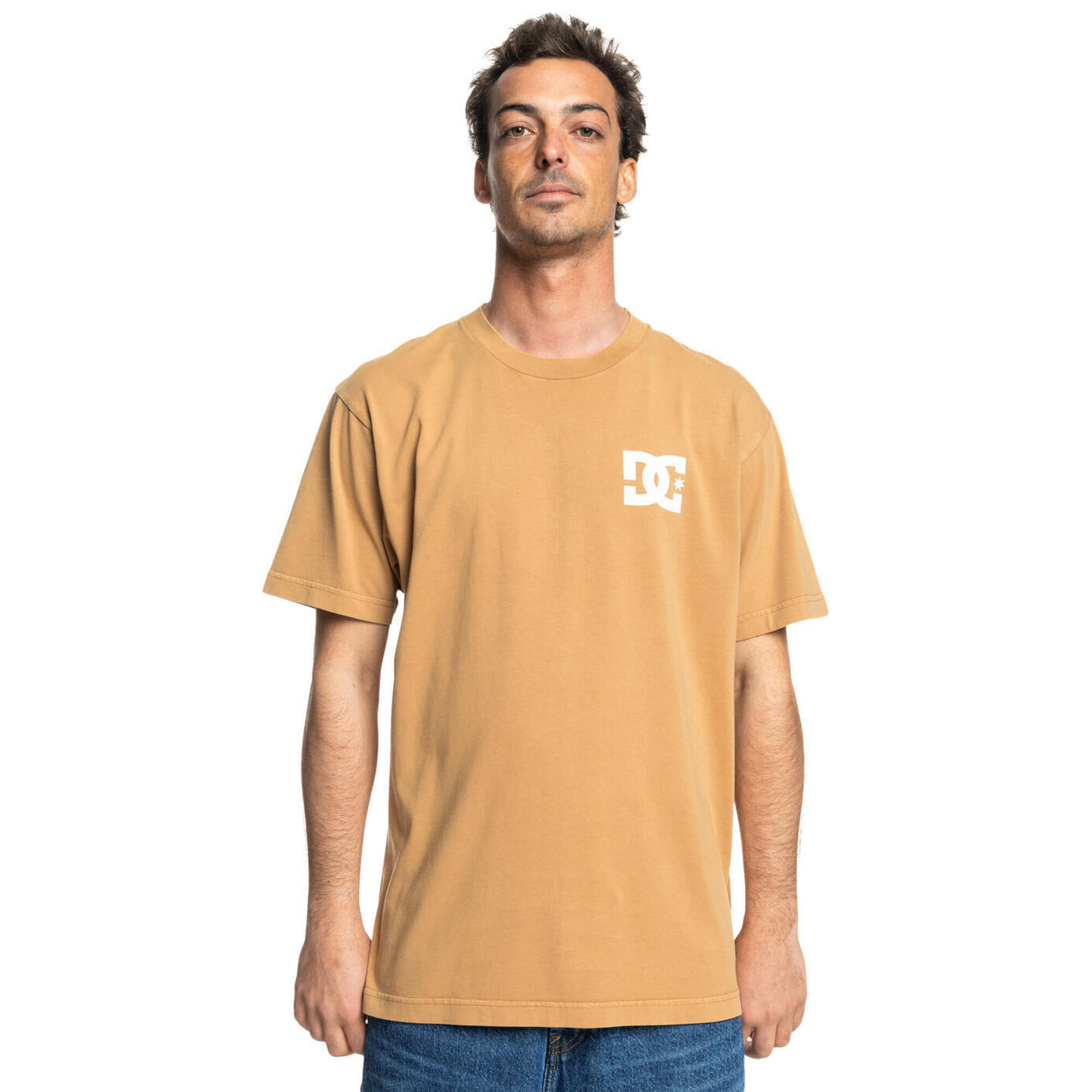 Koszulka z krótkim rękawem dla Mężczyzn LINE UP Brązowy