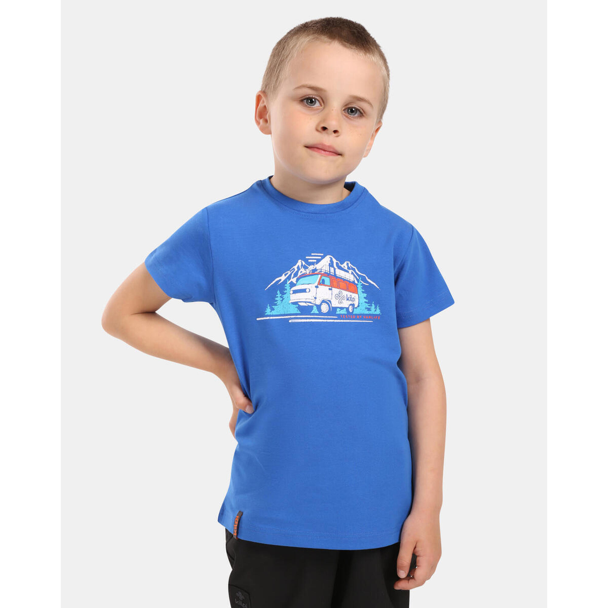 Chłopięcy T-shirt bawełniany Kilpi SALO-JB