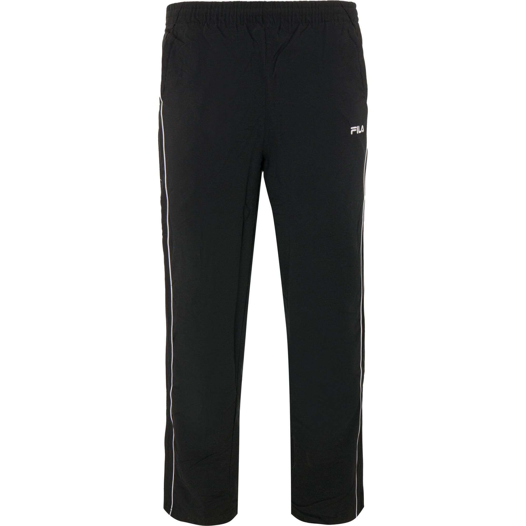 Spodnie męskie Fila Cupula z zamkiem przy kostce – czarne, S