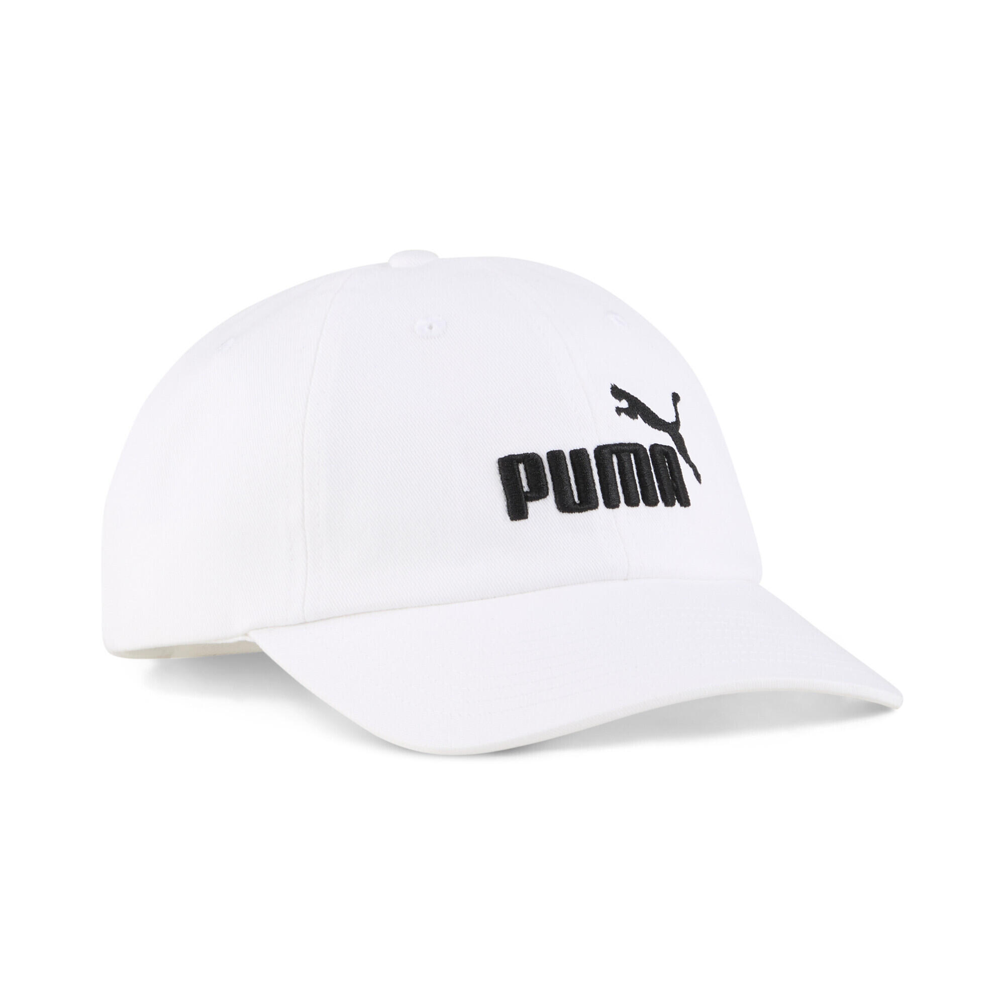 Młodzieżowa czapka z daszkiem z logo No. 1 ESS PUMA White