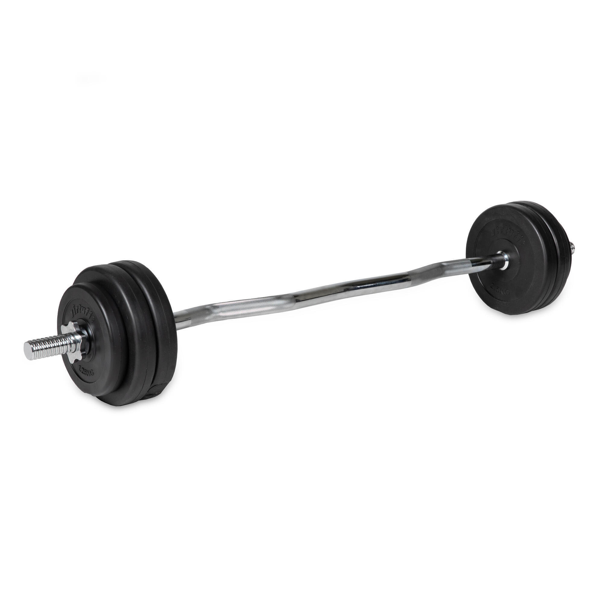 Zestaw winylowy EZ-Curl - Zestaw hantli - 20 kg