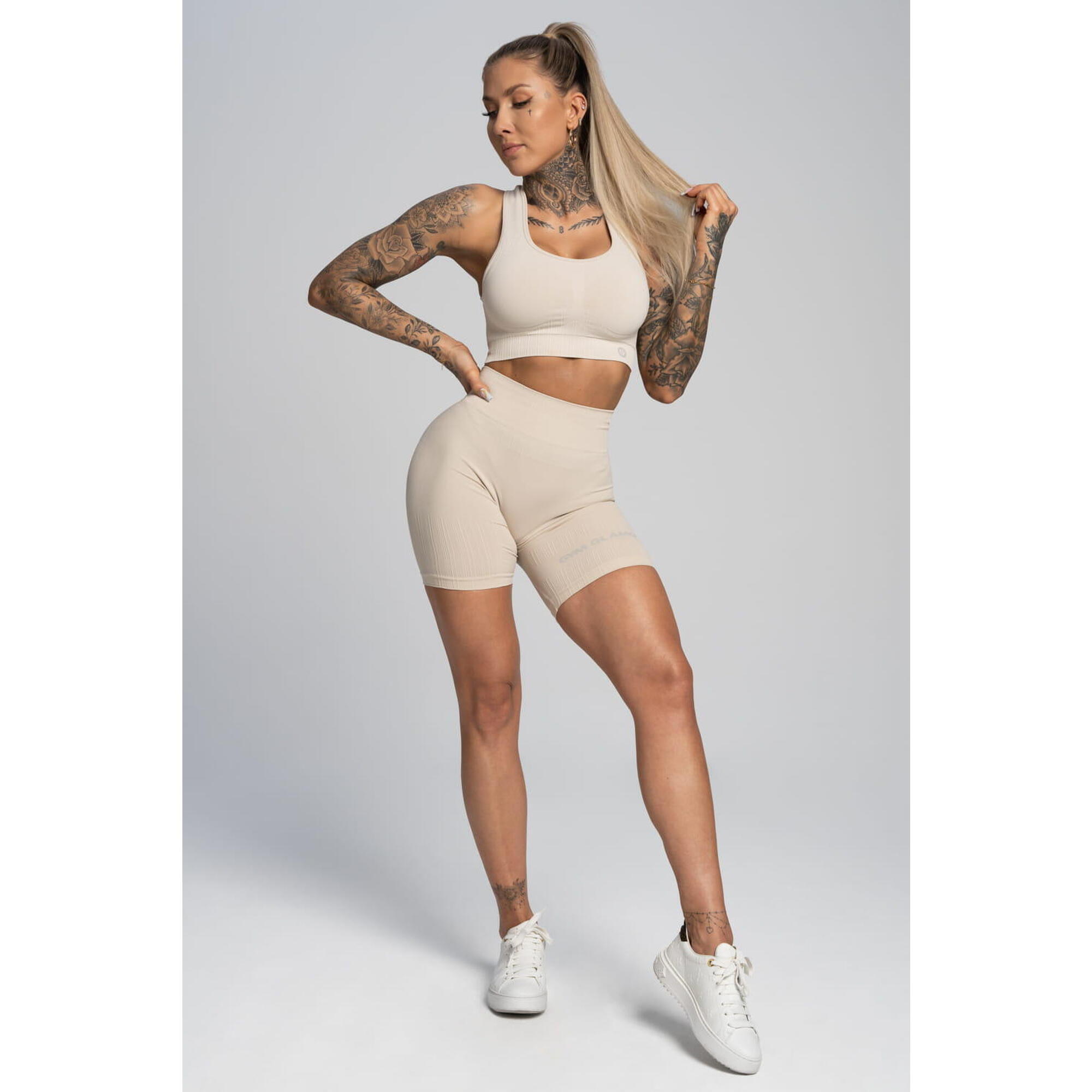 Bikery fitness damskie Gym Glamour push up