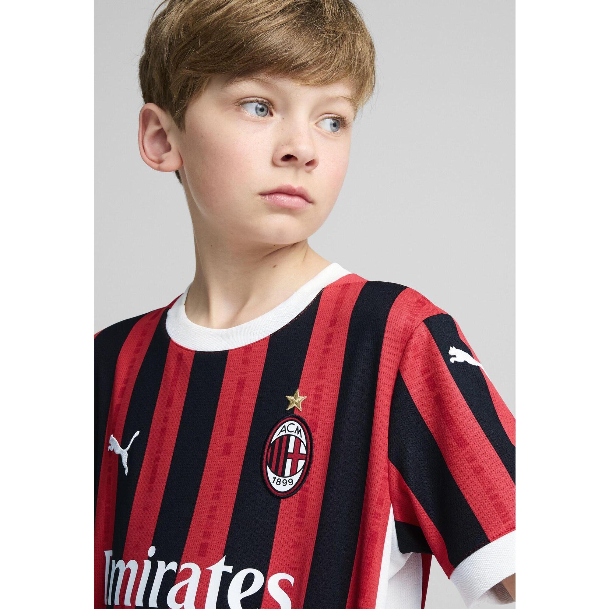 Młodzieżowa domowa koszulka AC Milan 24/25 PUMA For All Time Red Black