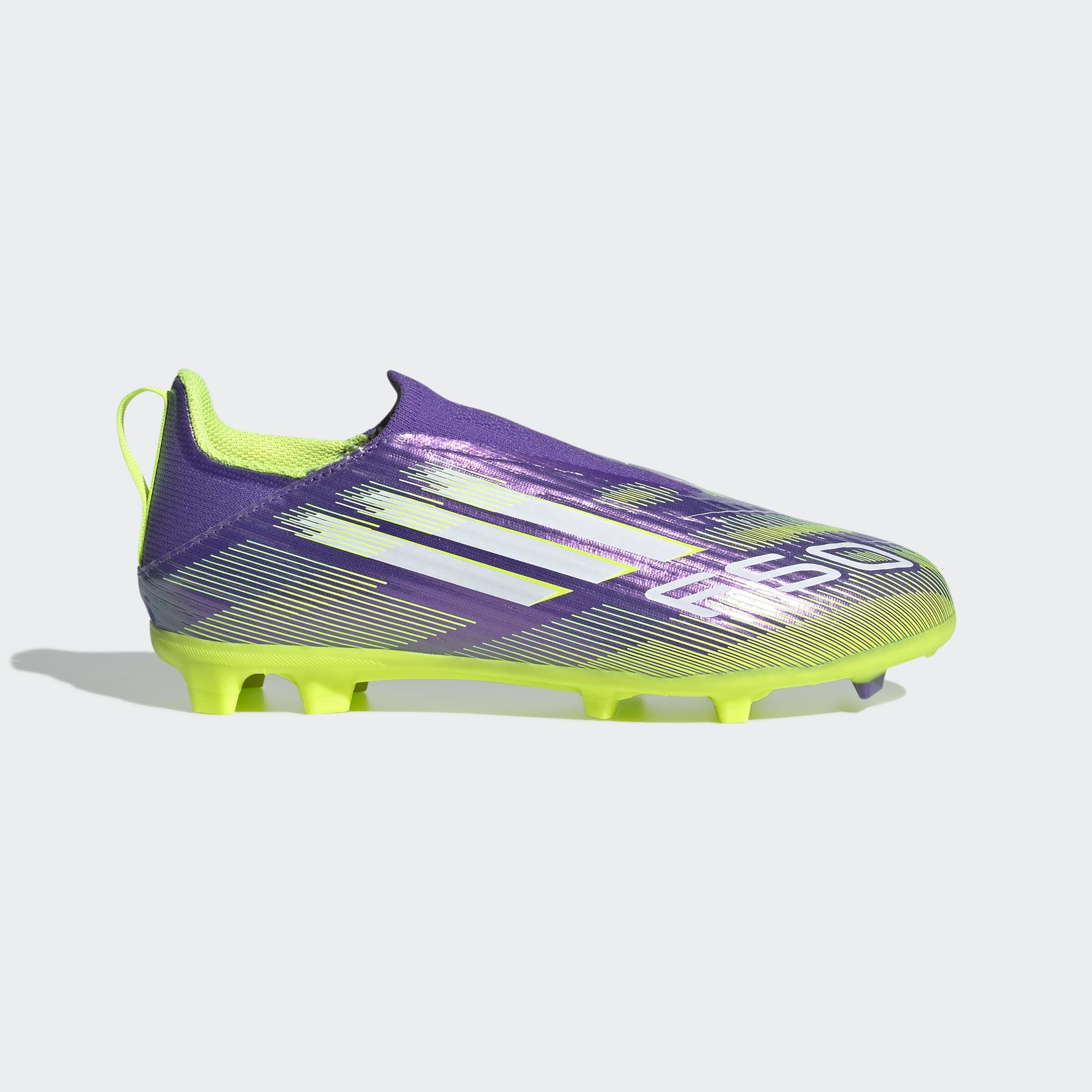 Dziecięce buty piłkarskie F50 League Laceless Firm/Multi-Ground