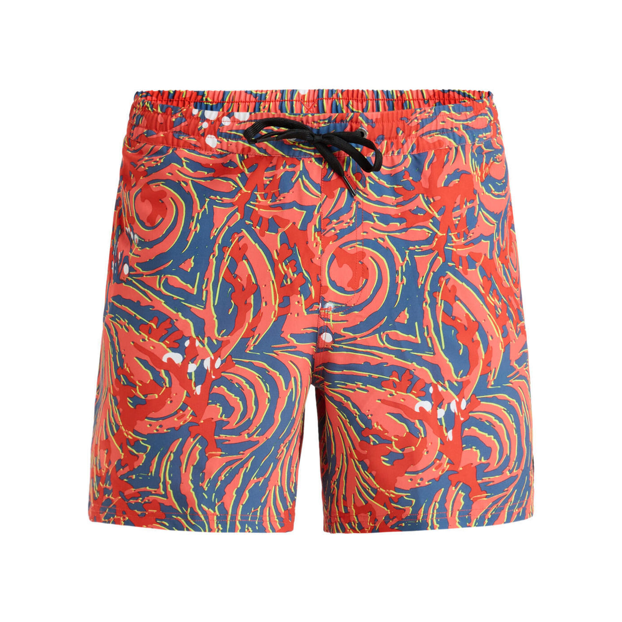 Szorty kąpielowe dla Mężczyzn SURFSILK STRAIGHT 16" Różowy