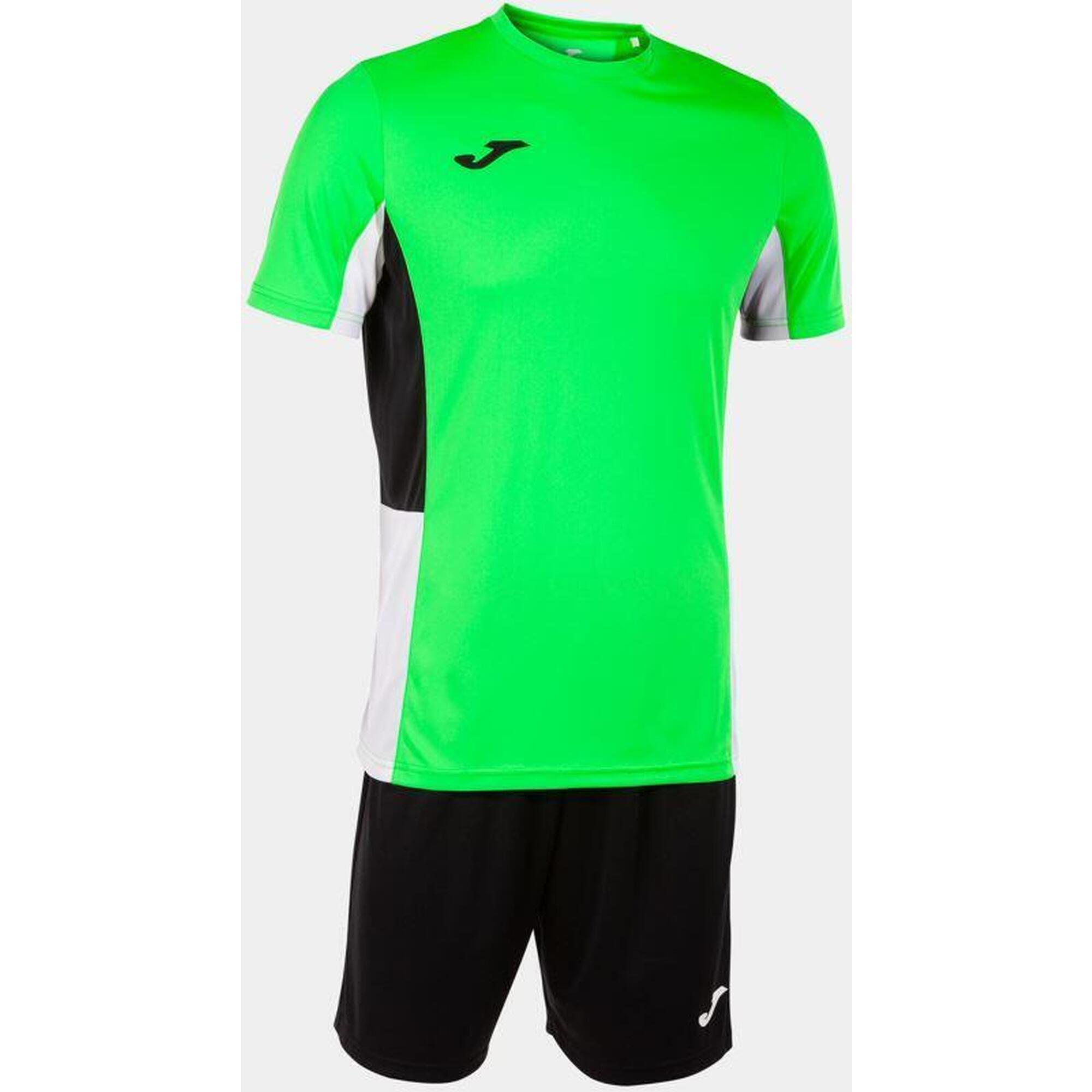 Zestaw Sportowy Joma Danubio II 2XL - Fluorescencyjny Zielony/Czarny