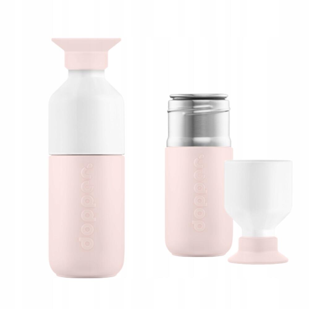 Butelka na wodę stalowa Dopper Steel 350ml z kubkiem bidon