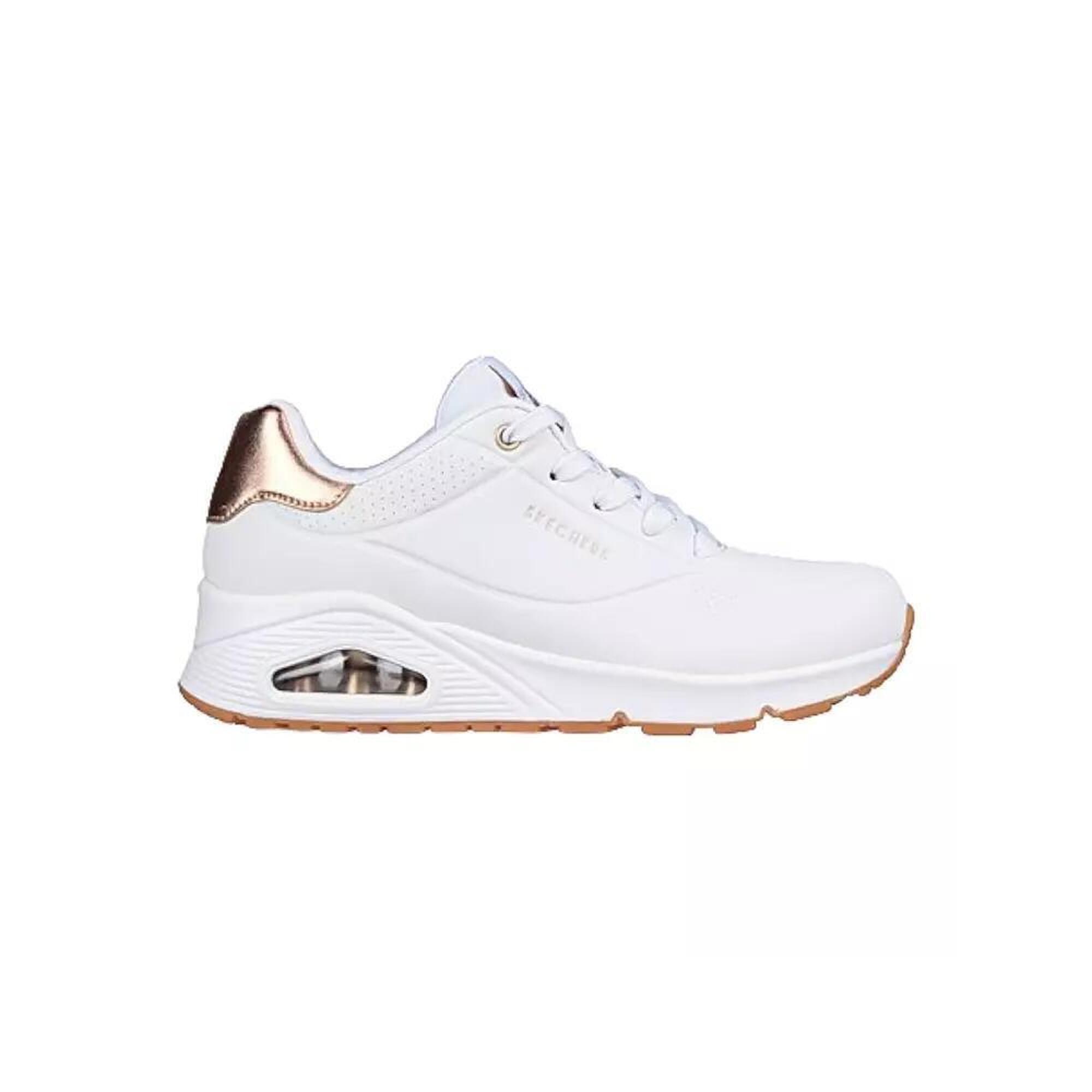 Baskets Femme UNO - GOLDEN AIR Skechers WHT 177094 Blanc Skechers