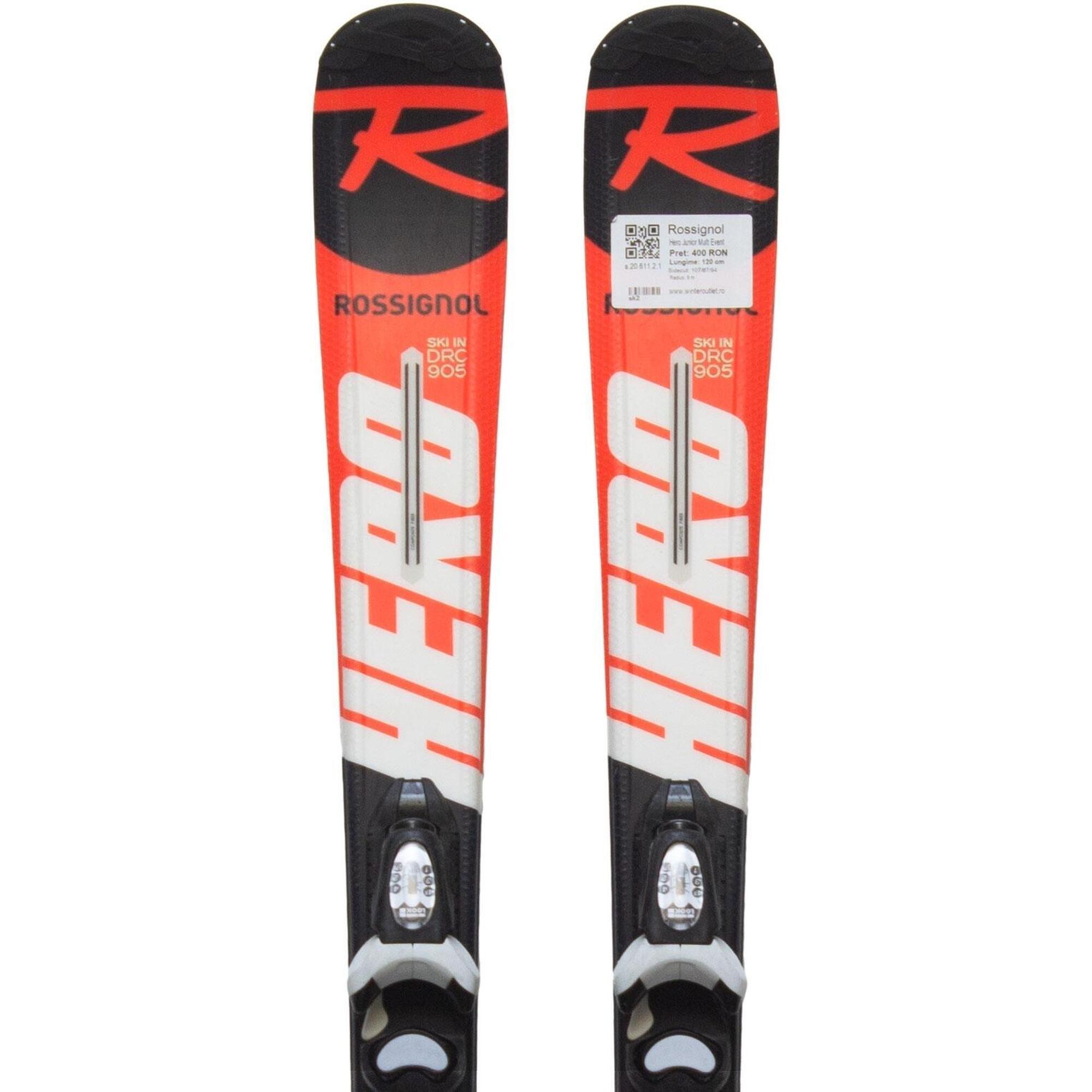 Second Life- Narty ROSSIGNOL Hero Junior Multi Event, 110 cm- Stan bardzo dobry