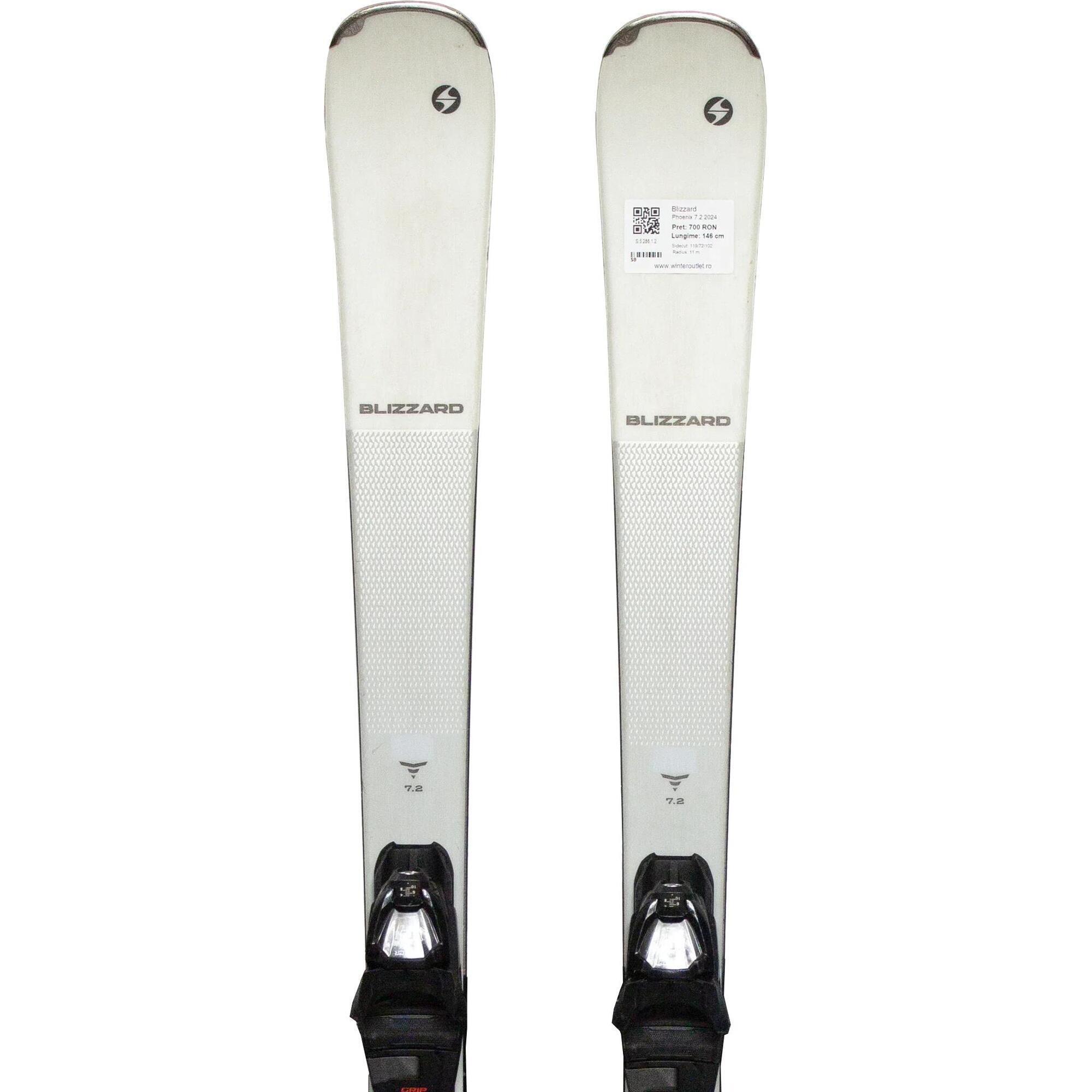 Second Life- Narty BLIZZARD Phoenix 7.2 2024, 146 cm- Stan bardzo dobry