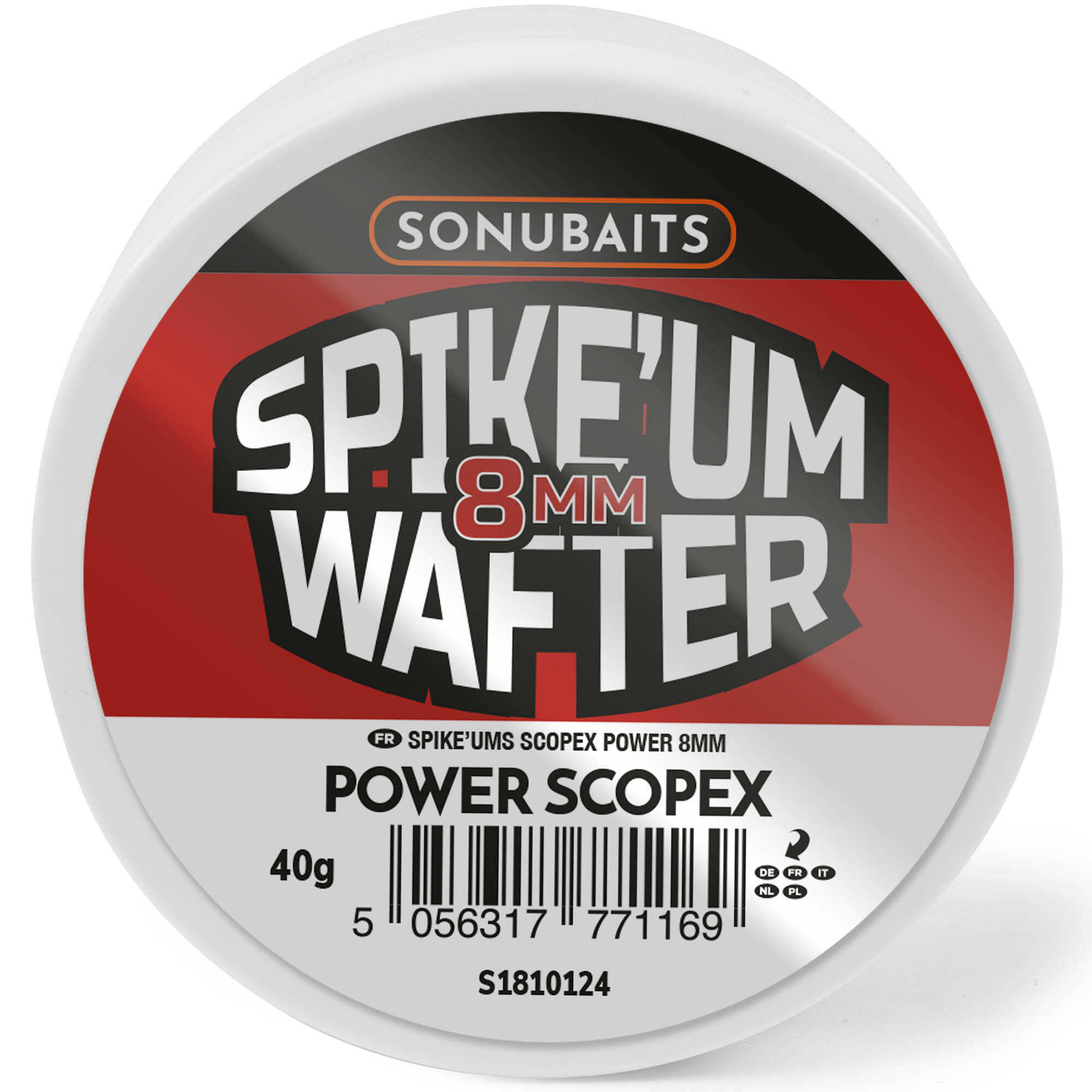 Przynęta Wafters Kulki Sonubaits Spike'um Power Scopex 8Mm 40G