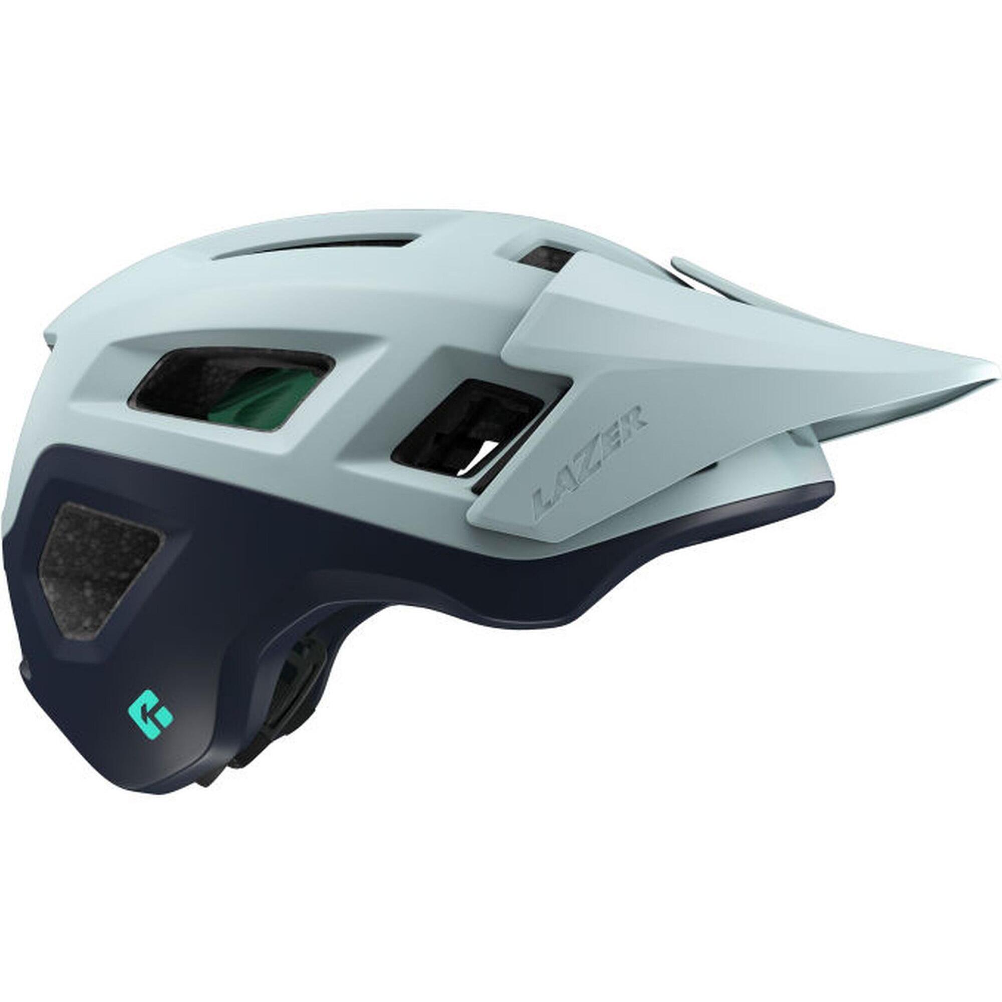 Kask MTB Coyote KinetiCore, jasnoniebieski