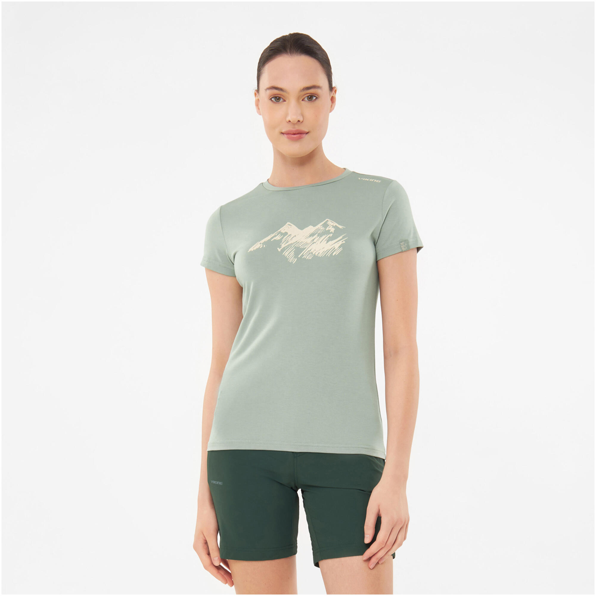 Koszulka turystyczna damska Viking Lenta Bamboo