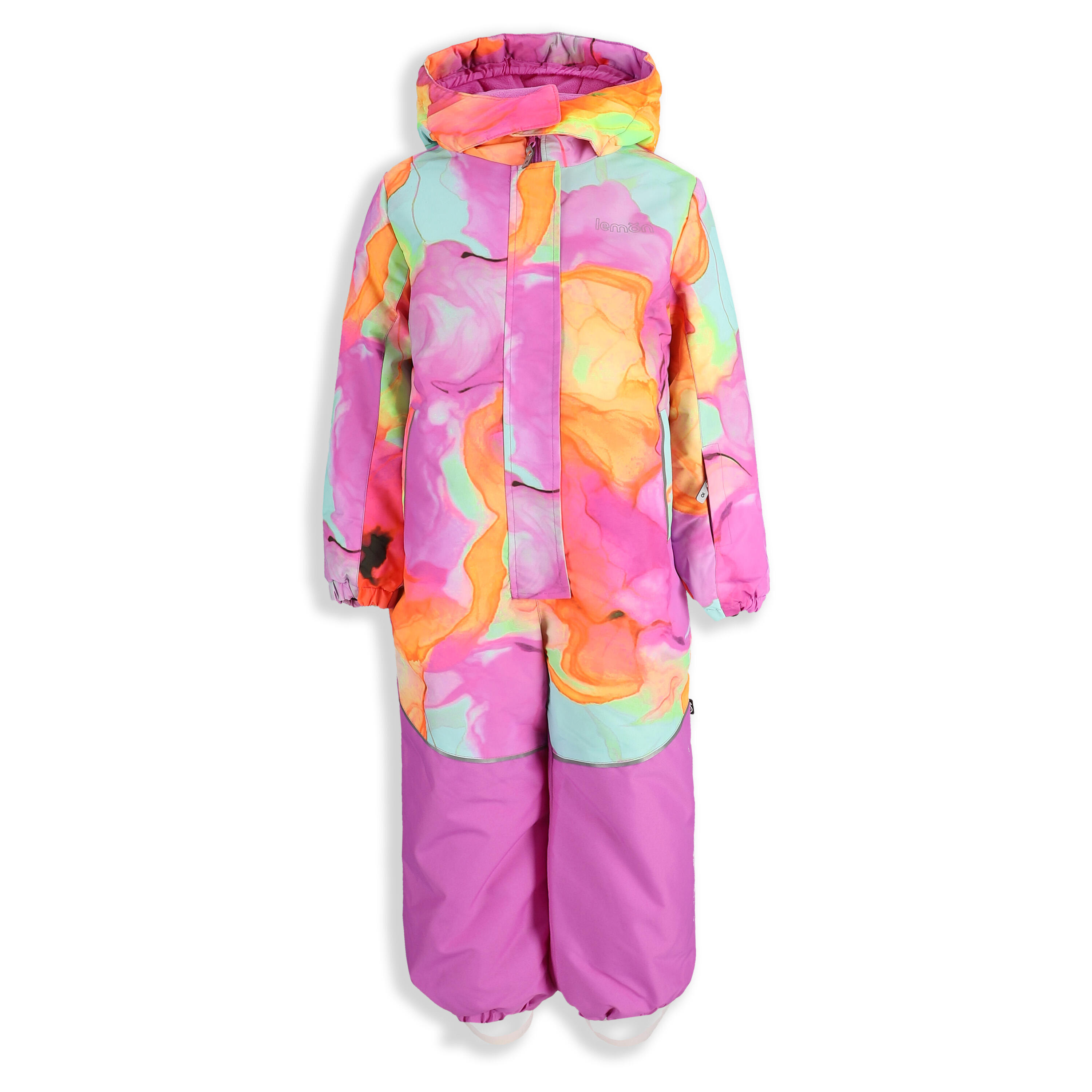 Kombinezon narciarski dziecięcy Lemon Explore ZL5 kolorowy