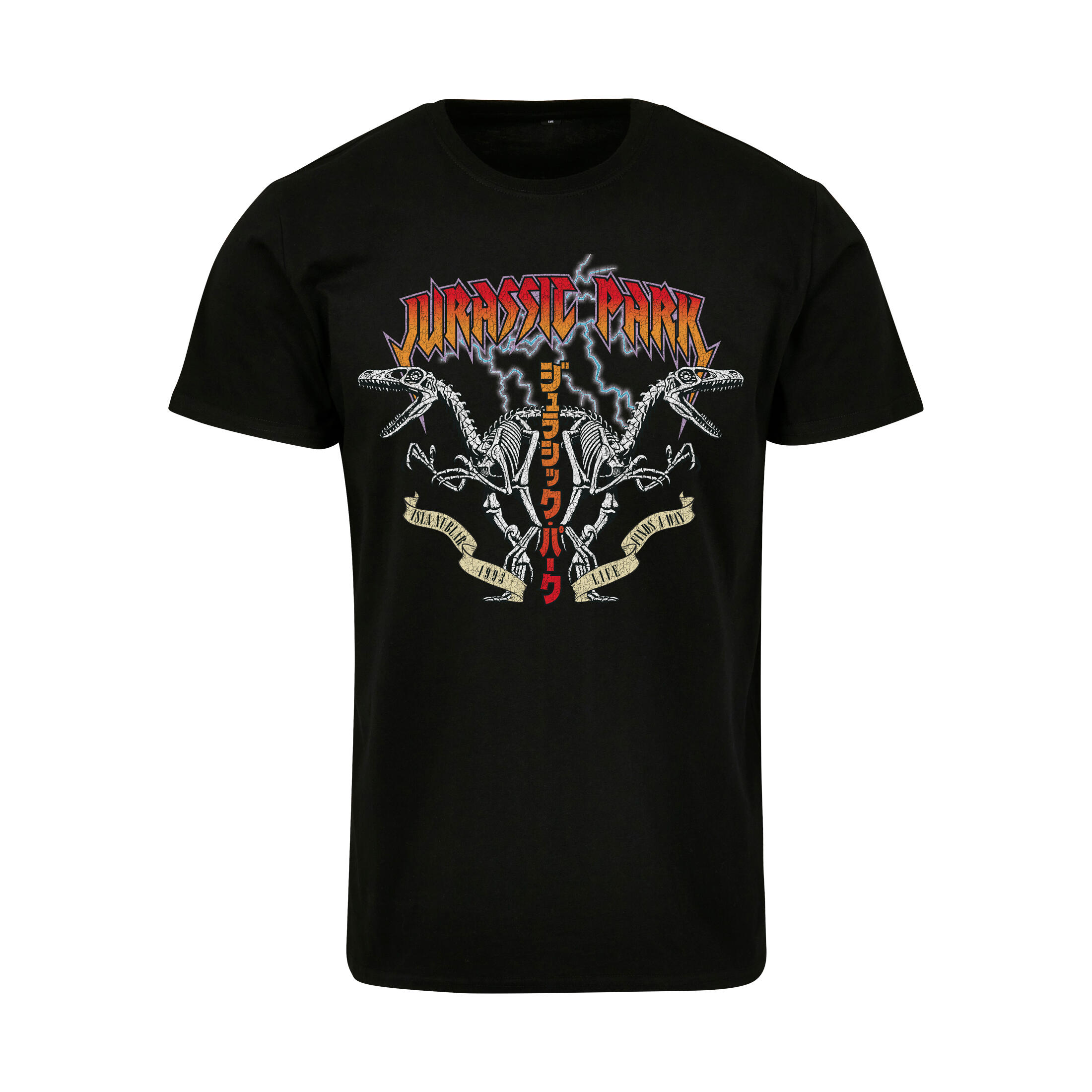 Koszulka Urban Classics Jurassic Park Rock