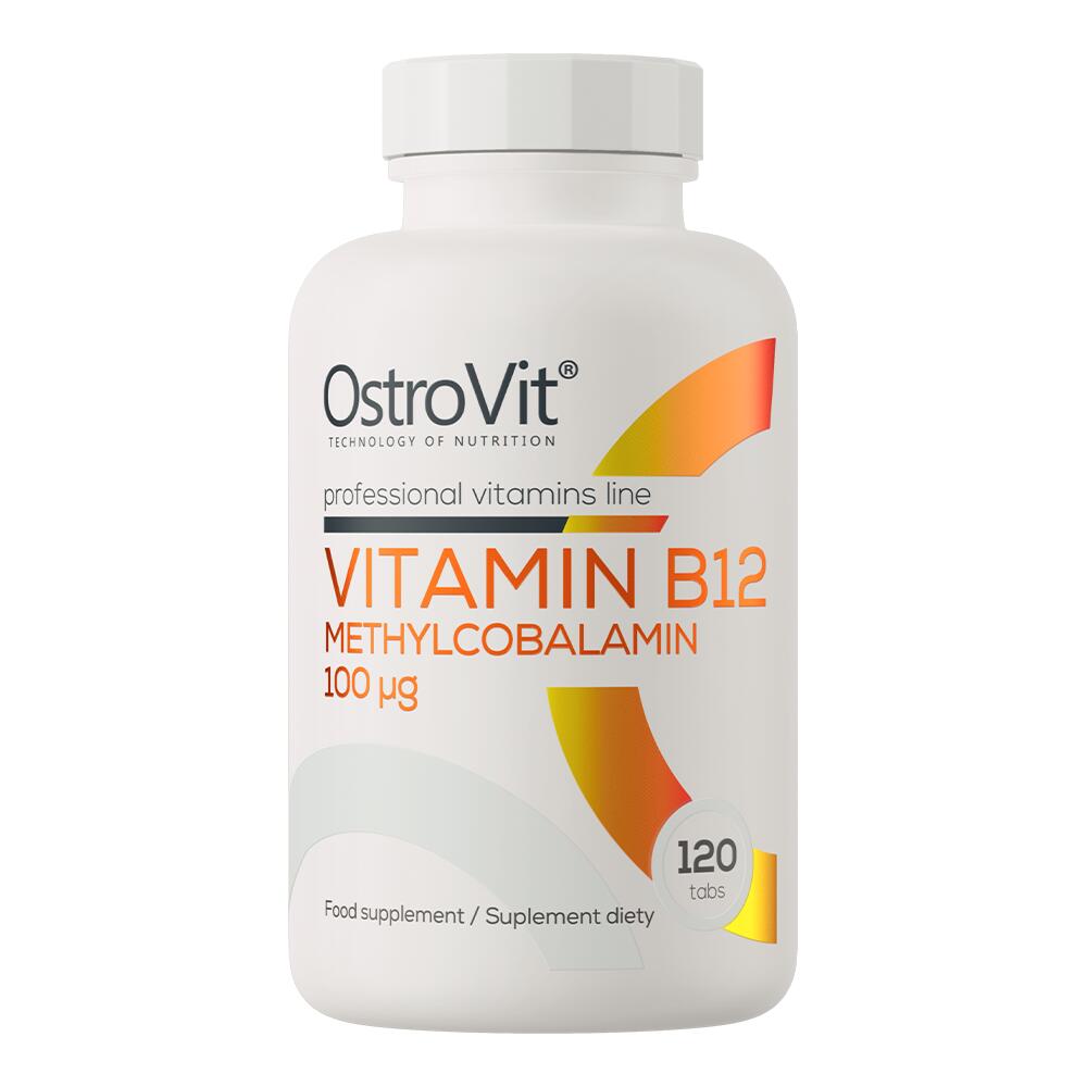 OstroVit Witamina B12 Metylokobalamina 100 µg 120 tabletek