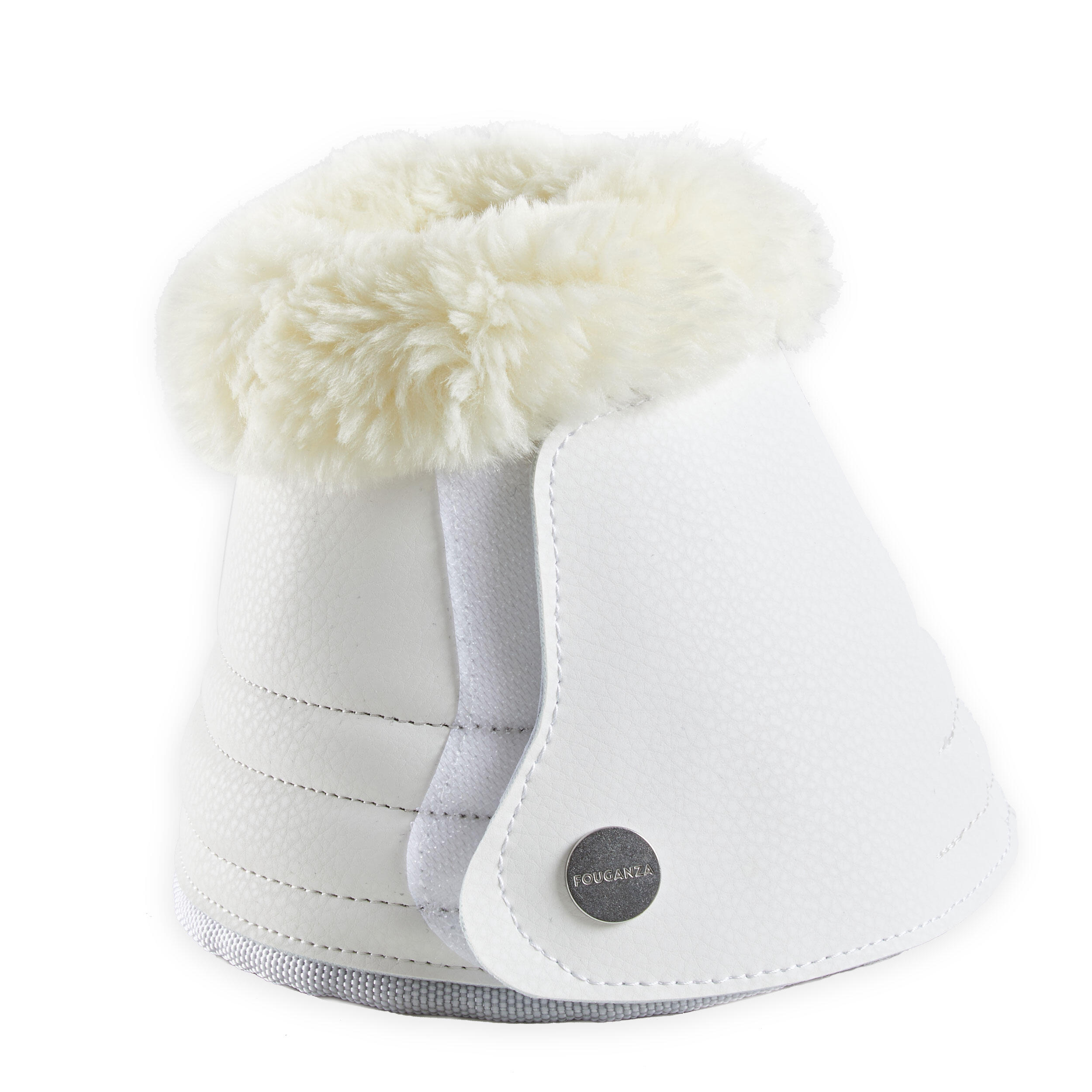 Kaloszki otwarte dla konia i kuca Fouganza 500 z futerkiem