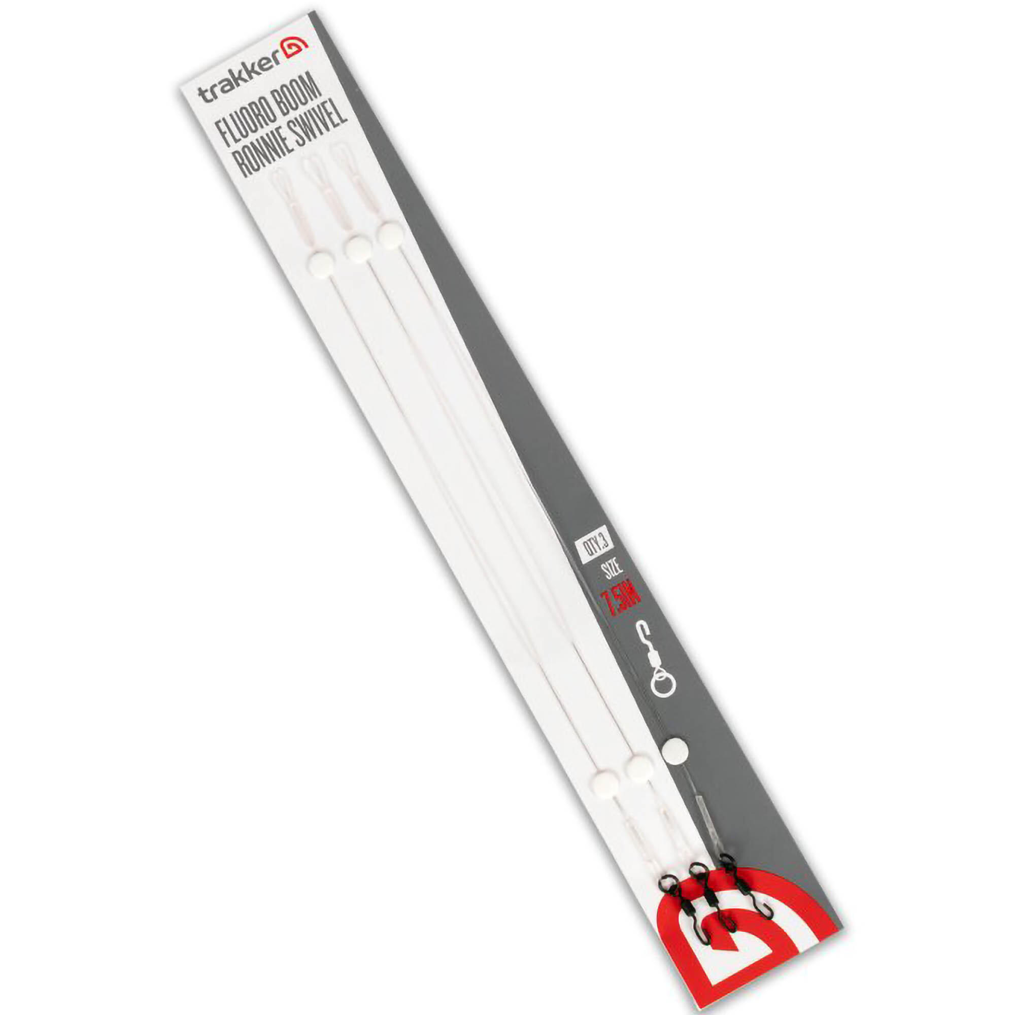 Gotowy Fluorocarbon Trakker Flouro Boom Ronnie Swivel 7.5 Inch