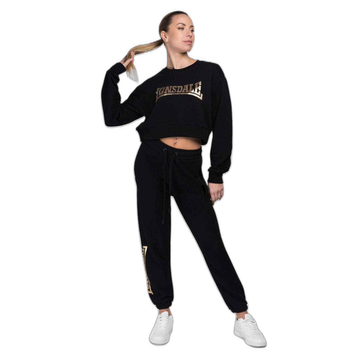 Damska bluza z okrągłym dekoltem Lonsdale Culbokie