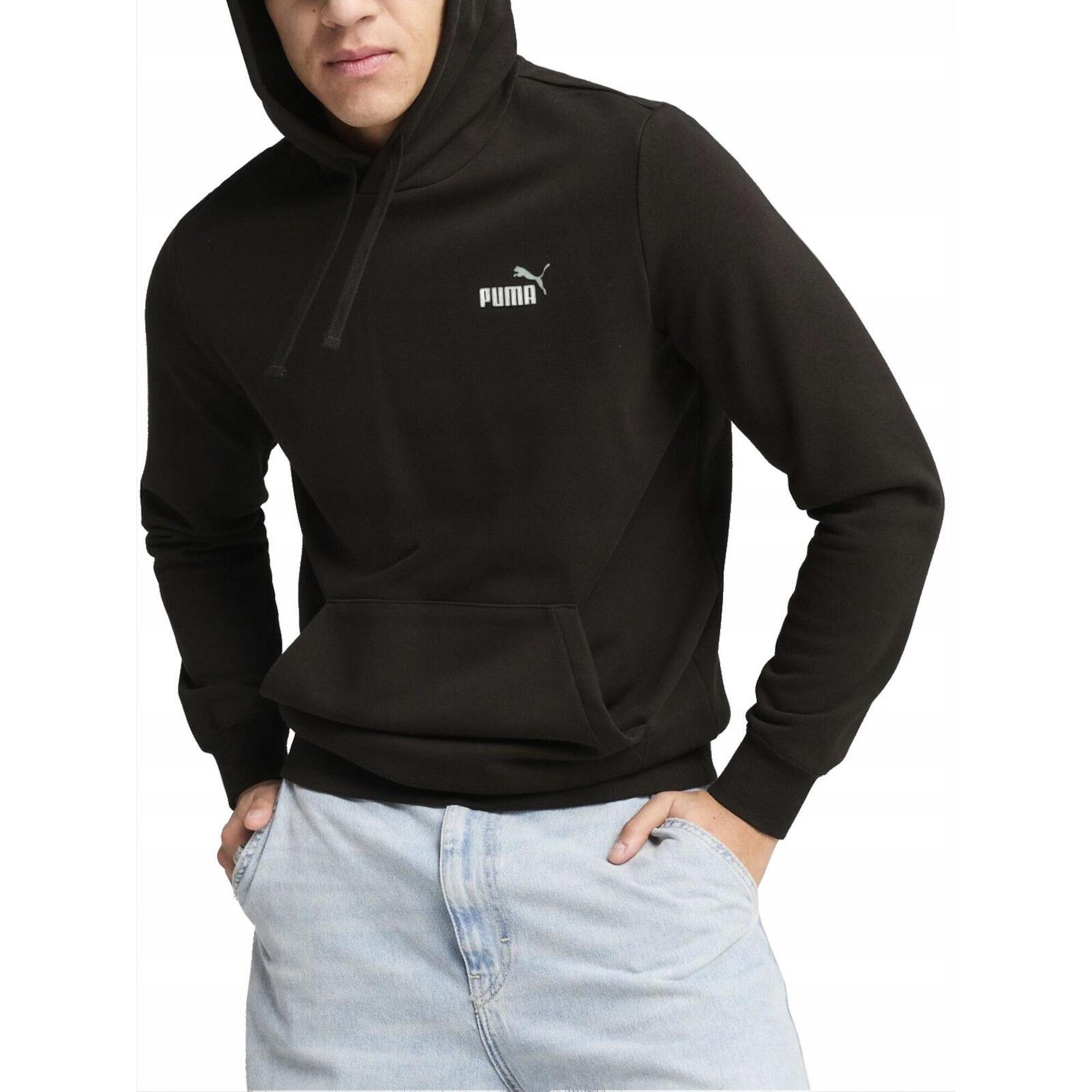 Bluza na co dzień Męska Puma Z Kapturem Kangurka Sportowa