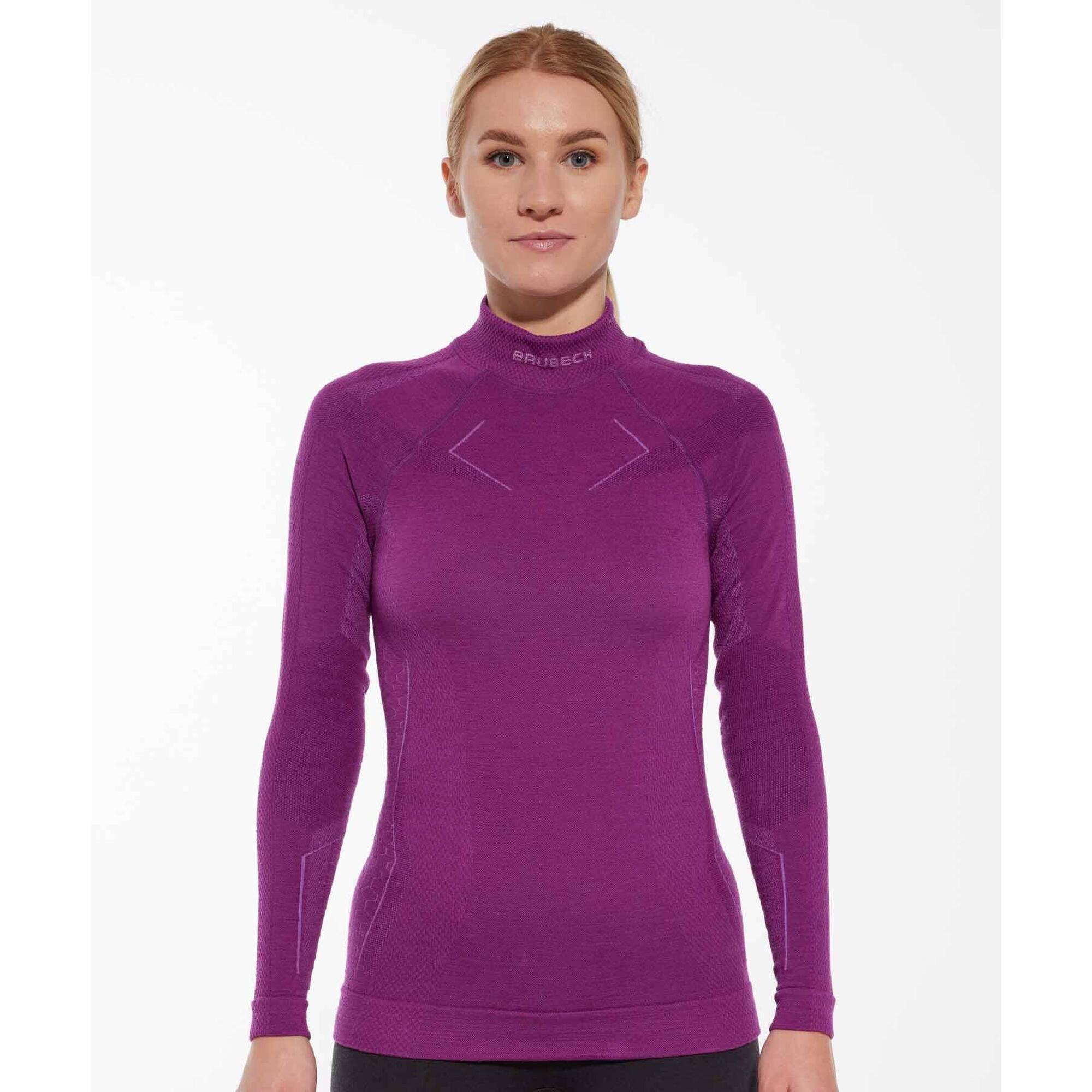 Bluza damska wełniana Brubeck EXTREME MERINO