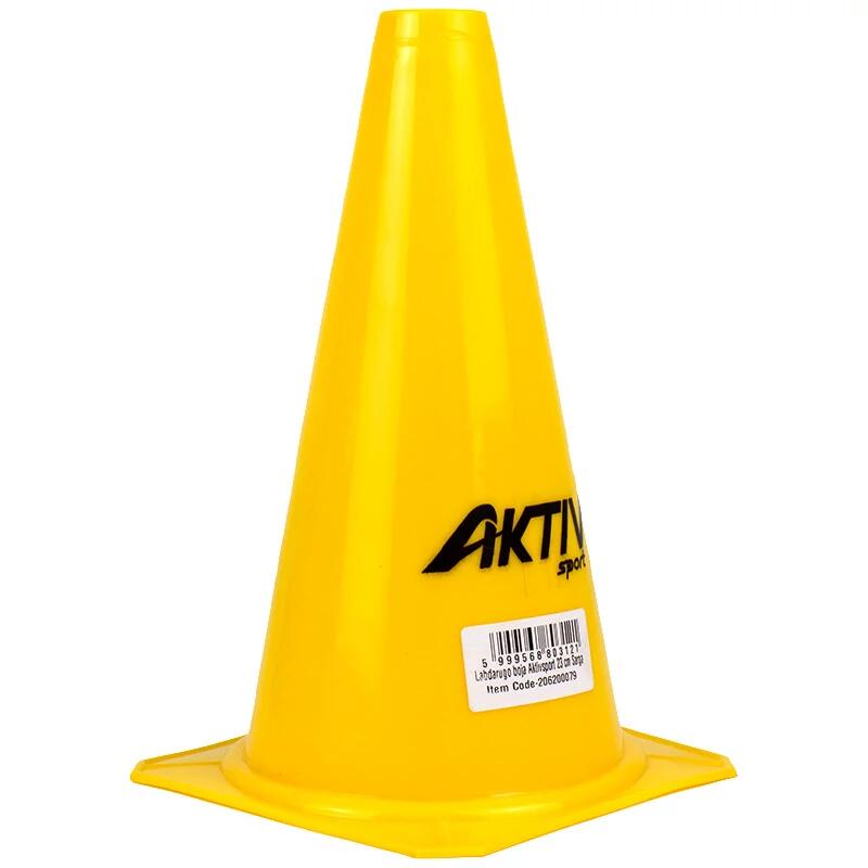 Pachołek piłkarski Aktivsport 23 cm, żółty