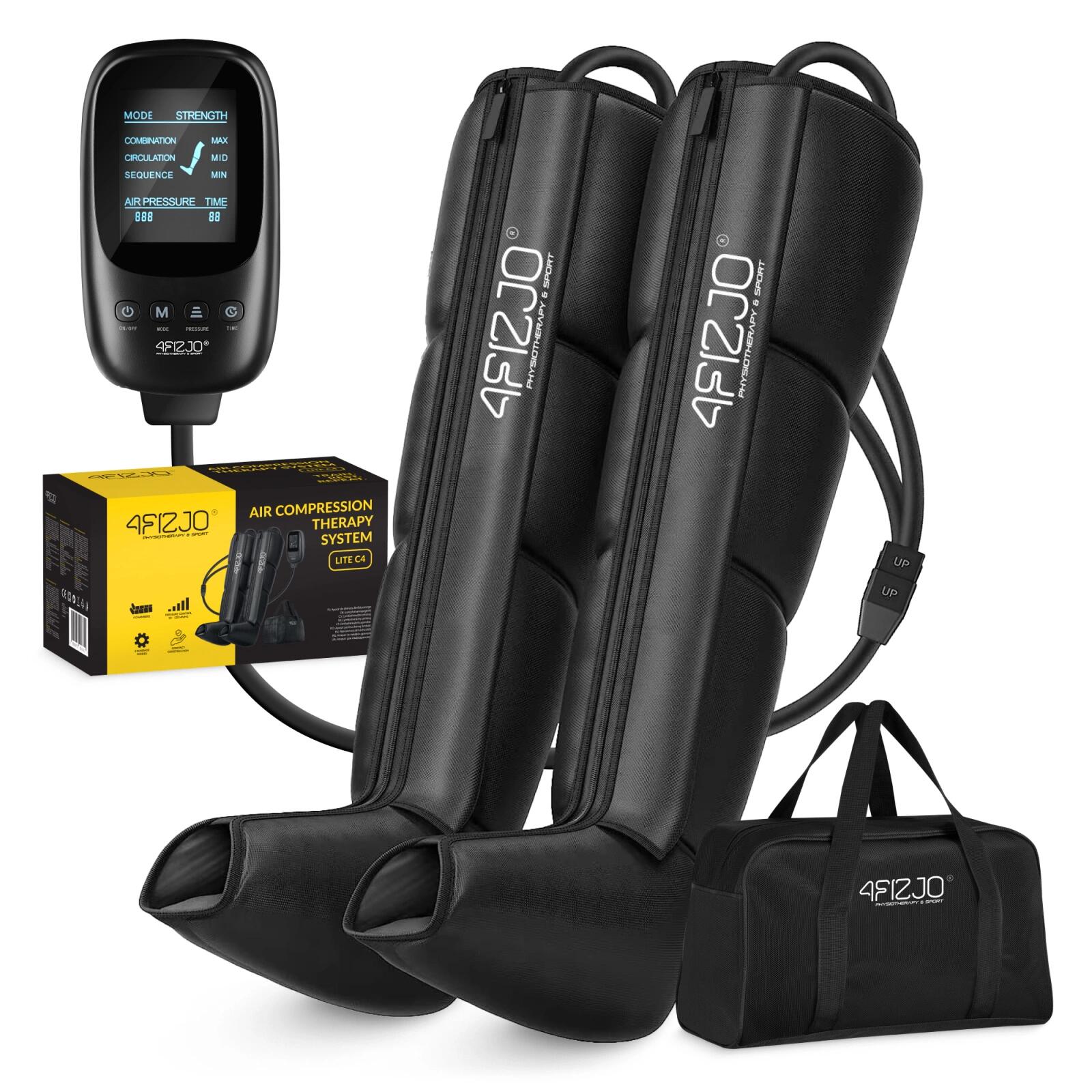 Aparat do drenażu limfatycznego na obrzęki 4FIZJO LITE z systemem 4-komorowym