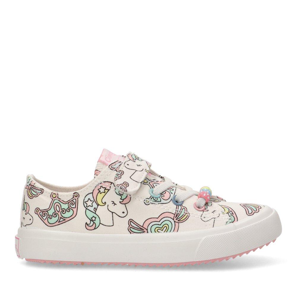 Buty CONGUITOS LOW UNICORN FANTASY Biały