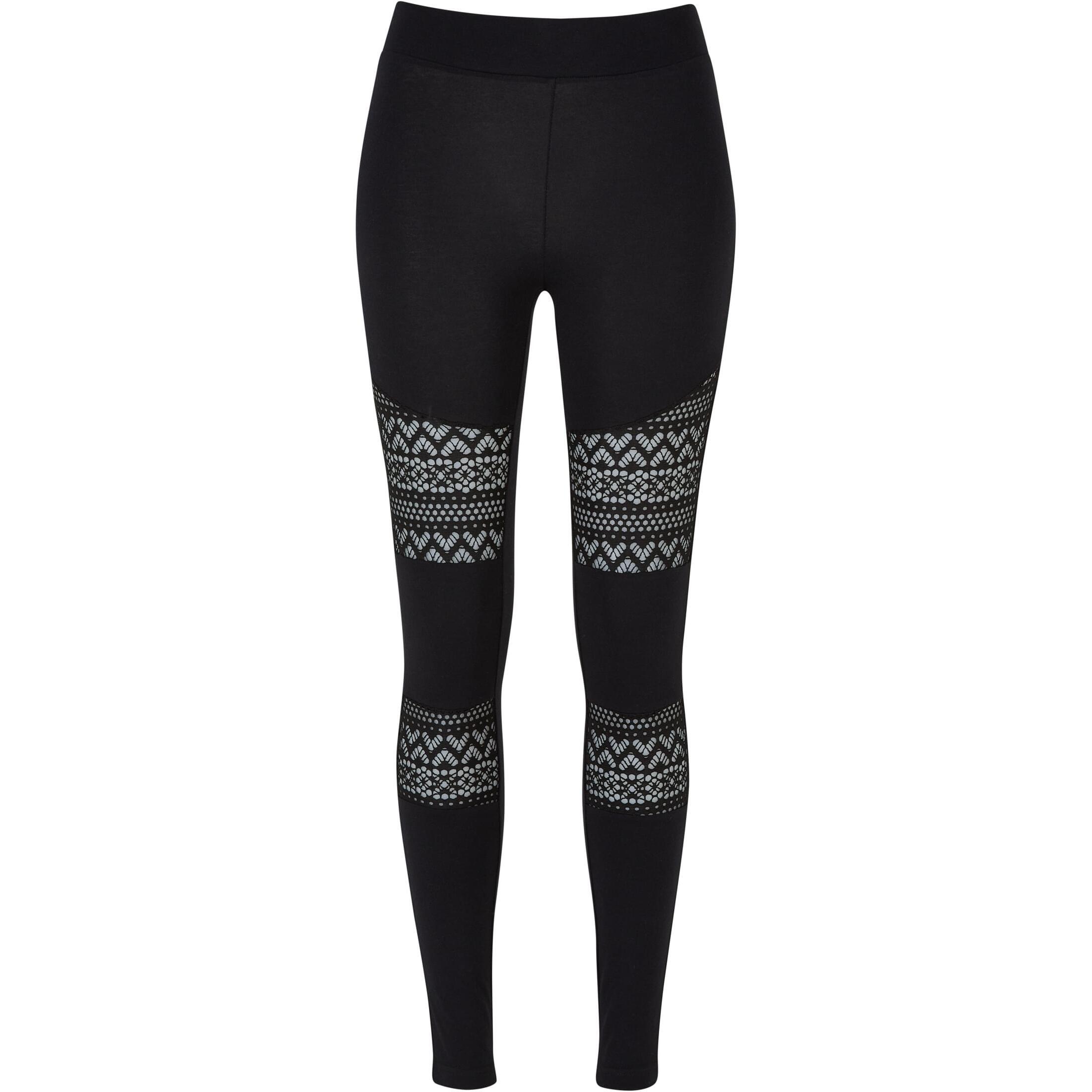 Legging inkrustowany damską koronką szydełkową Urban Classics