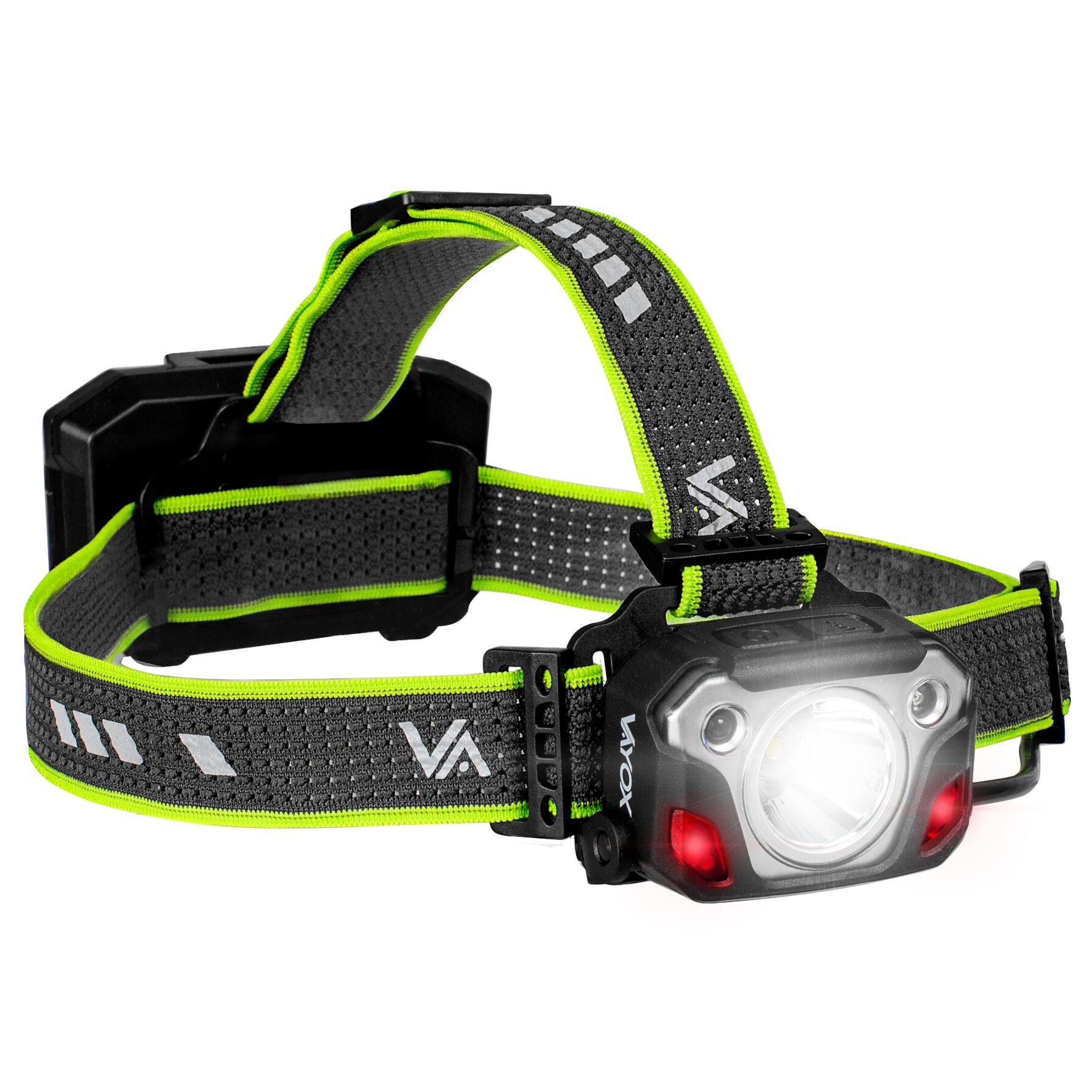 Latarka czołowa Vayox VA0103 1200lm, SST40 10W 6500K, akumulatorowa, USB-C